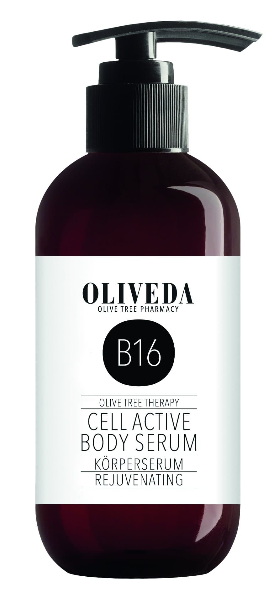 OlivedaB16 - Cell Active Body Serum | Nourishing Anti-Ageing Serum with Olive Leaf Cell Elixir and Vitamin E + Anti-Wrinkle - 200 ml