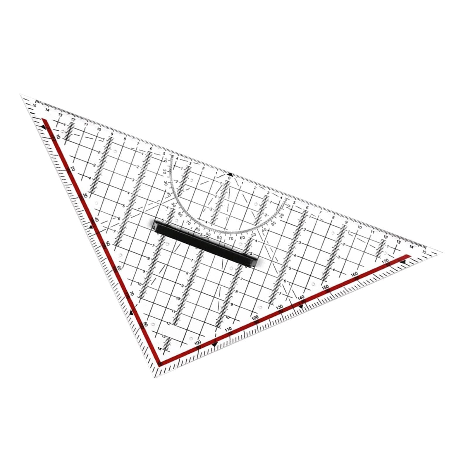 Colcolo Professional Drawing Triangle Ruler, Square Ruler, Protractor for Geometry, Geometry, Math Protractor, Geometry Rulers, Math Ruler