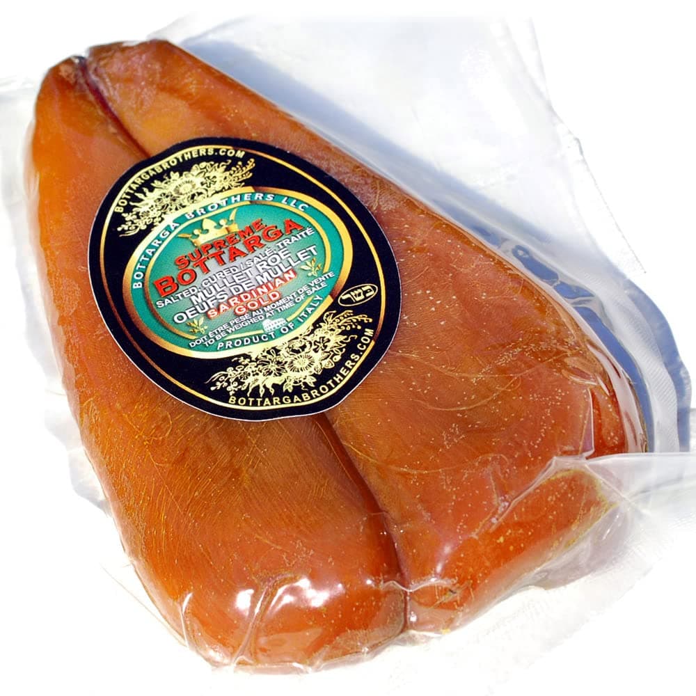 Supremo Bottarga di Muggine - "Sardinian Gold" - Finest Sardinian Bottarga (163-183g)