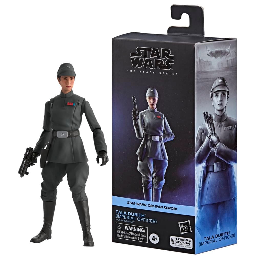 Star Wars Hasbro The Black Series Tala (Imperial Officer), Obi-Wan Kenobi 6-Inch Action Figures (F7096)