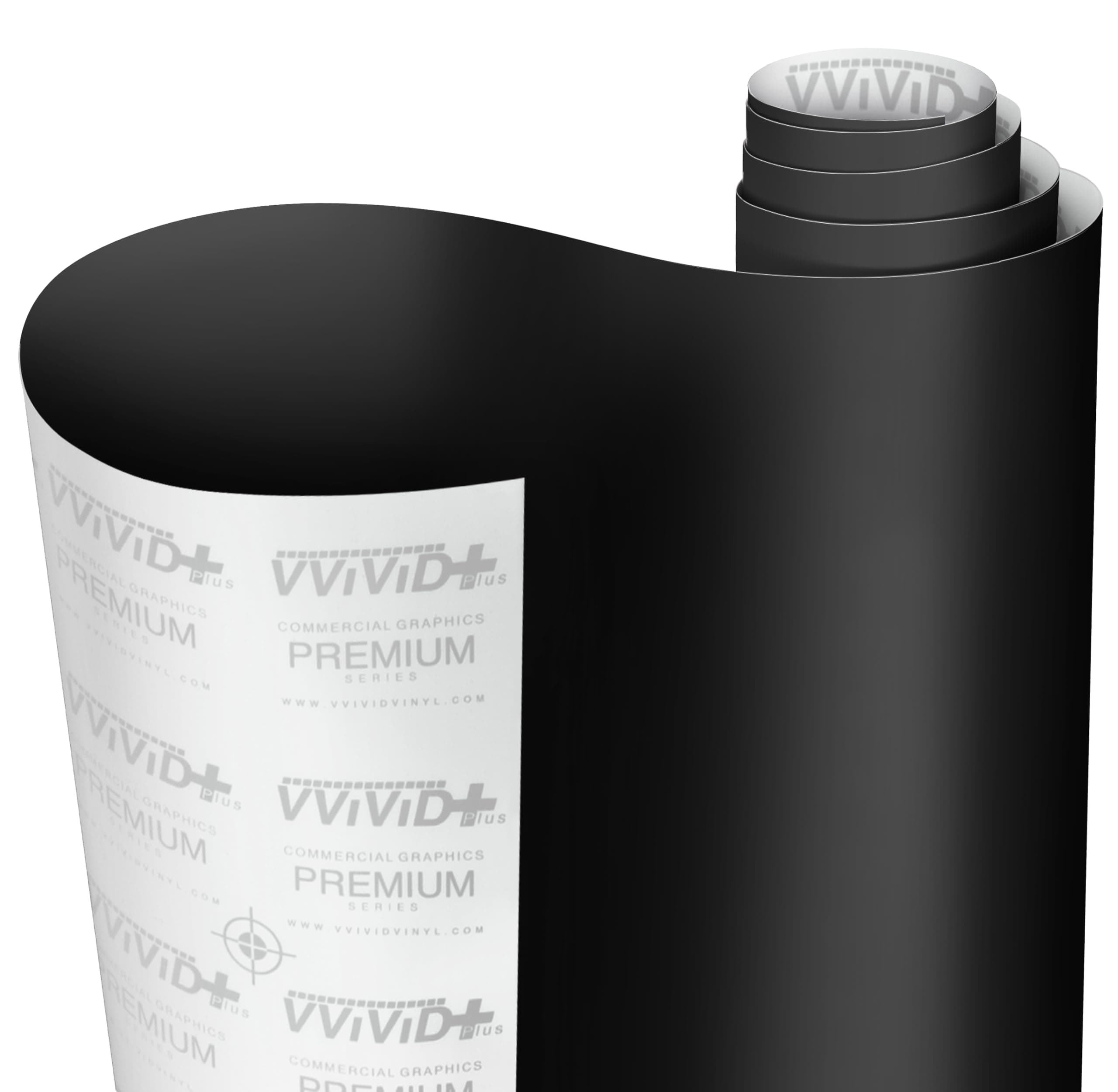 VViViD Black Matte Car Wrap Vinyl Roll with Air Release 3MIL-VViViD8 (1.5FT X 5FT)