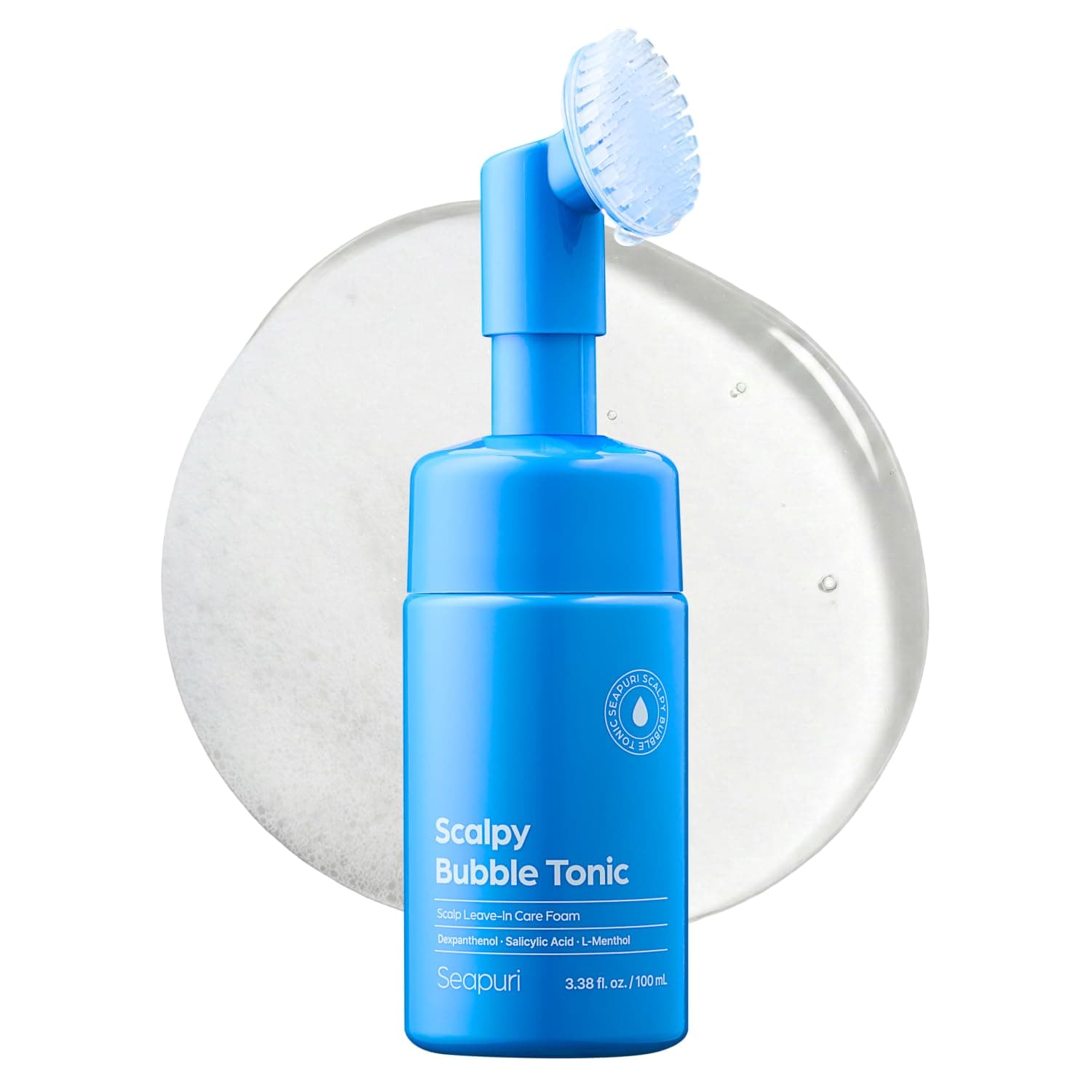 Scalpy Bubble Tonic: Soothing Scalp Toner for Hair Retention & Less Shedding | Instant Cooling Relief for Oily Scalp & Itchy Redness | Salicylic Acid Detox for Dandruff & Buildup