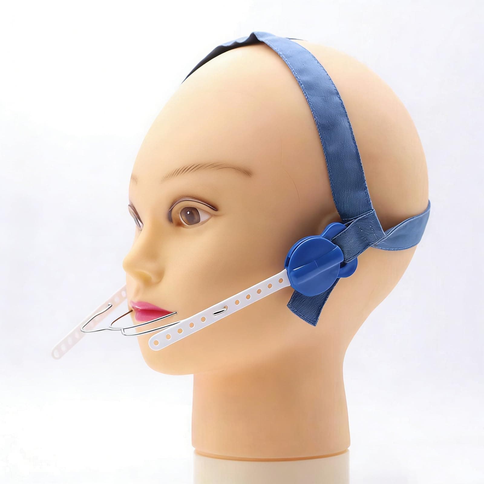 Orthodontic High Pull Head Caps, External Jaw Traction Device, Fully Adjustable Face Arch Orthodontic Cap, Suitable for Ground Cover, Reverse Jaw.