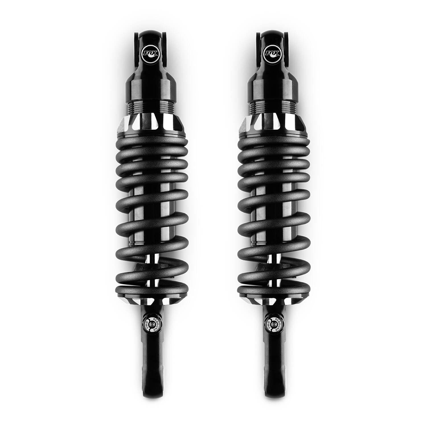 Indian Motorcycle Performance Adjustable Rear Shocks by Fox, for Specific Scout Models, 424 Lbs. Maximum Weight, Set of 2, Spanner Wrench and Installation Instructions - Part 2881790-463