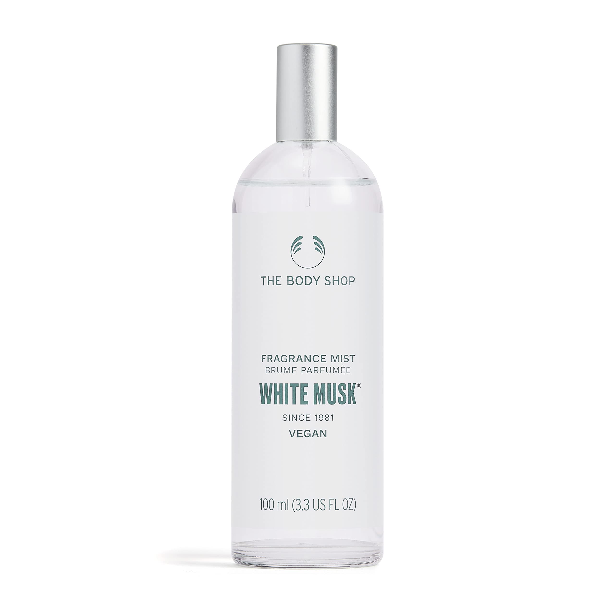 White Musk Body Mist | Unisex Fragrance with Clean & Refreshing Notes of Jasmine and Lily of the Valley | Vegan, Cruelty-Free, 100 ml / 3.3 fl oz