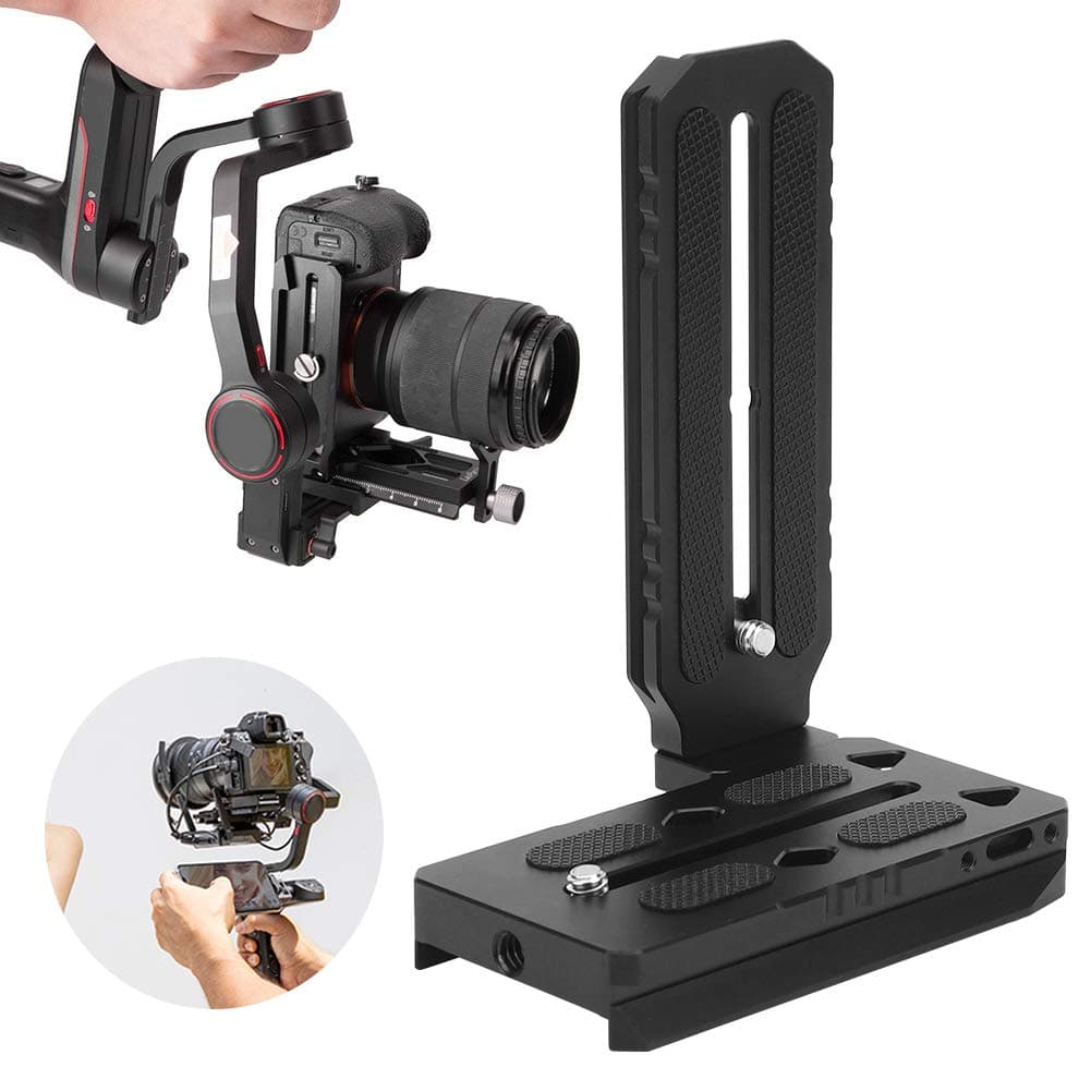 V BESTLIFEVertical Shooting Board Stabilizer Video Shooting Strong and Durable for Zhiyun Stabilizer, WeeBill/WeeBill S
