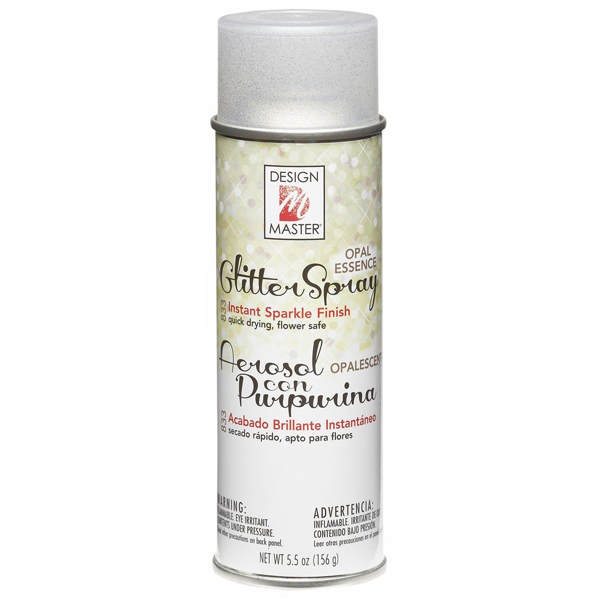 Glitter 6 Ounce Aerosol-Glitter Opalescent