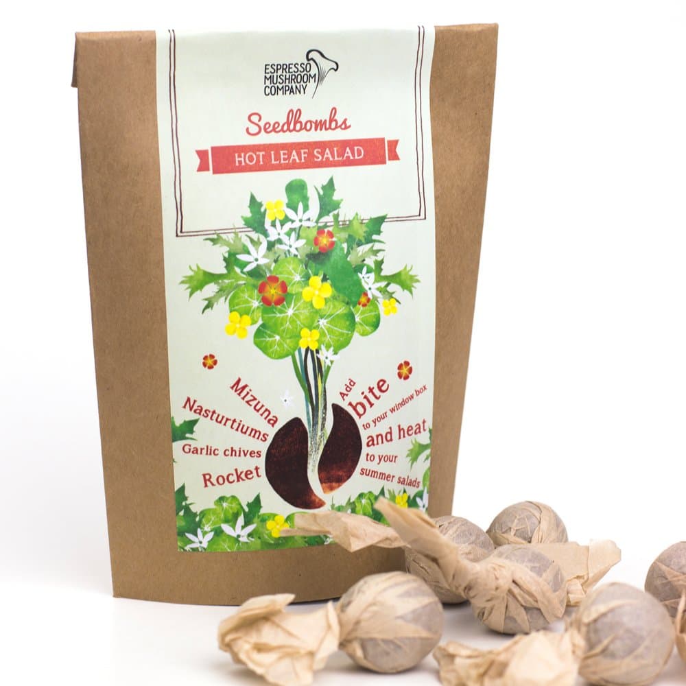 Hot Leaf Salad Seedbomb