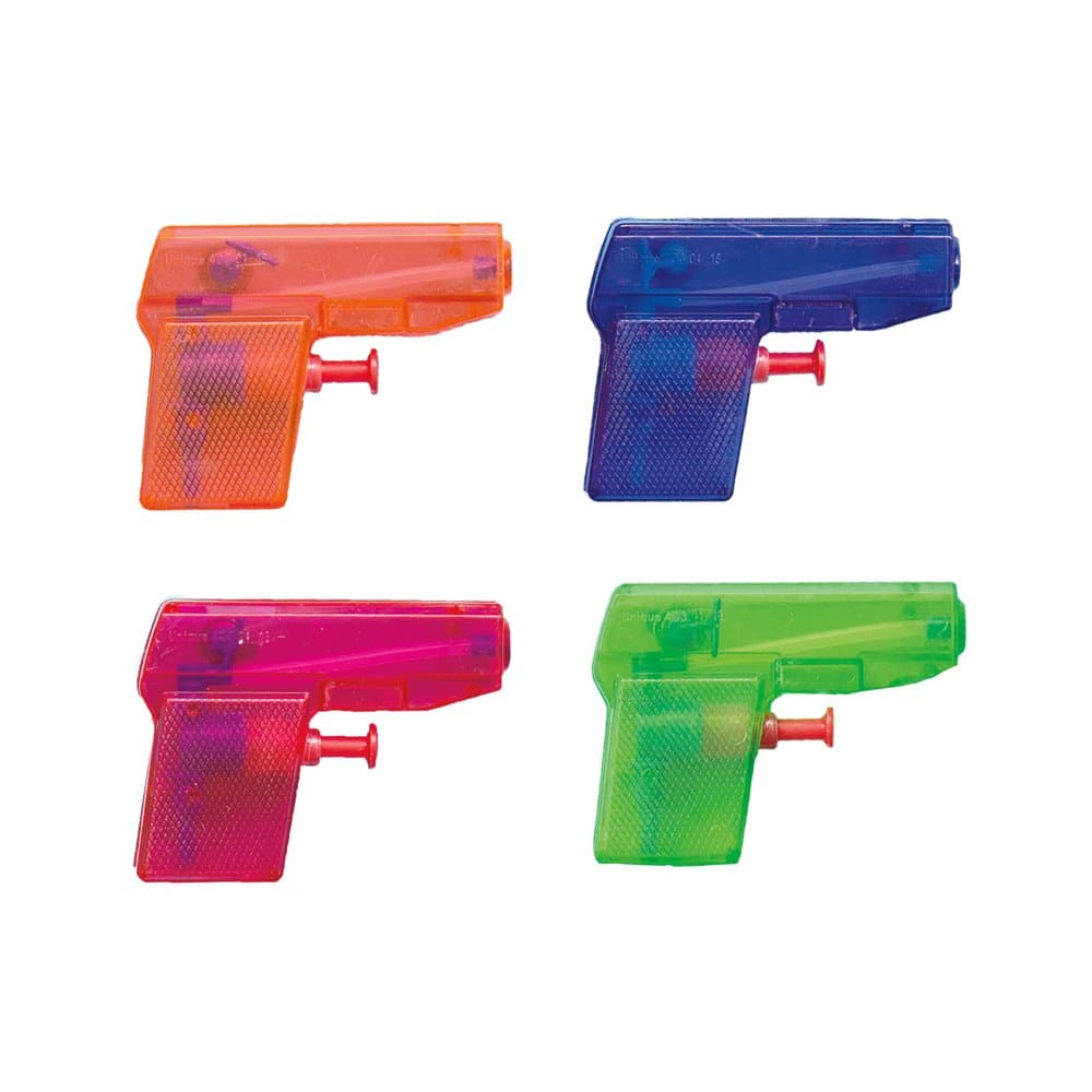 Plastic Squirt Guns 8 Piece, Assorted