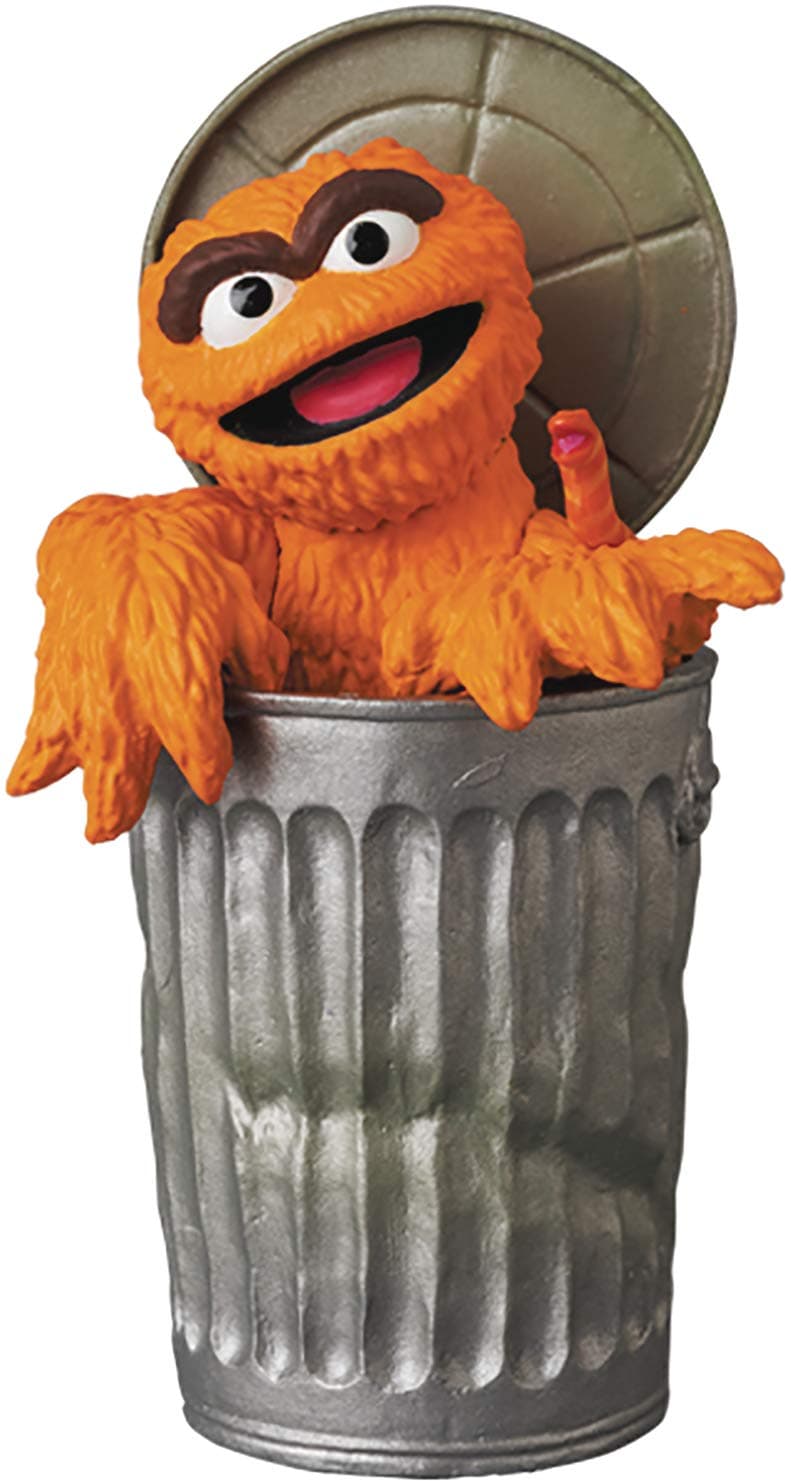 Sesame Street: Oscar The Grouch (Original Orange Version) Ultra Detail Figure