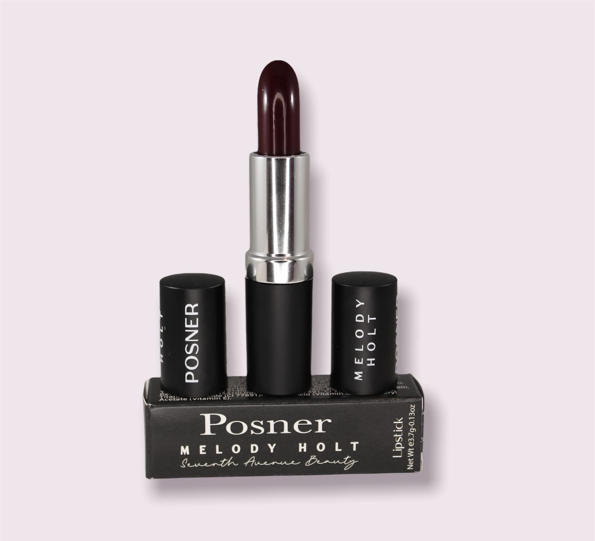 Posner Black Cherry Lipstick Seventh Avenue Beauty by Melody Holt
