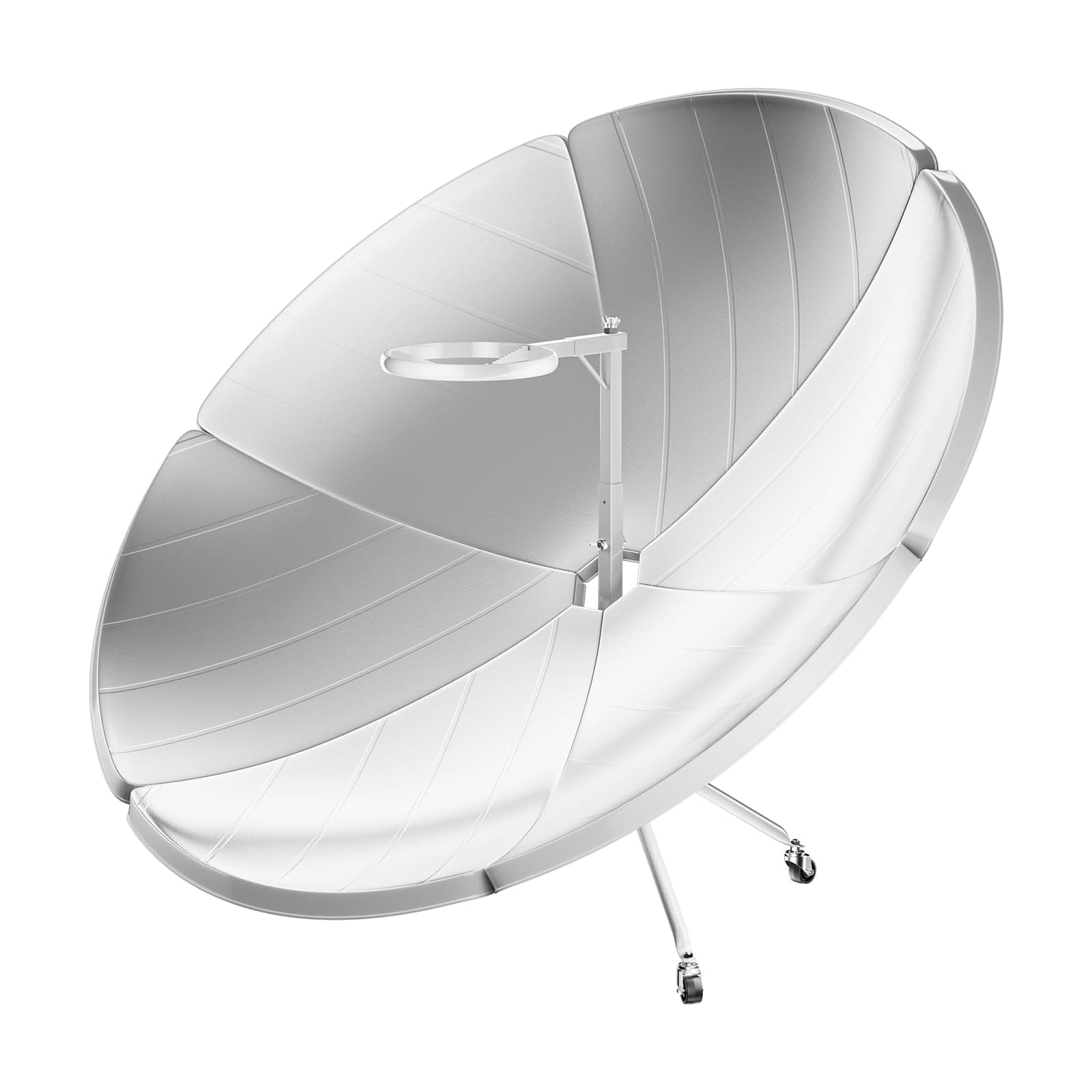 59inch Parabolic Solar Cooker,1500W Solar Cooker Stove High Efficiency Sun Oven Camping Barbeque Outdoor Efficiency Outdoor Camping Cooking Steam Cookware Boiling Water Sun Oven