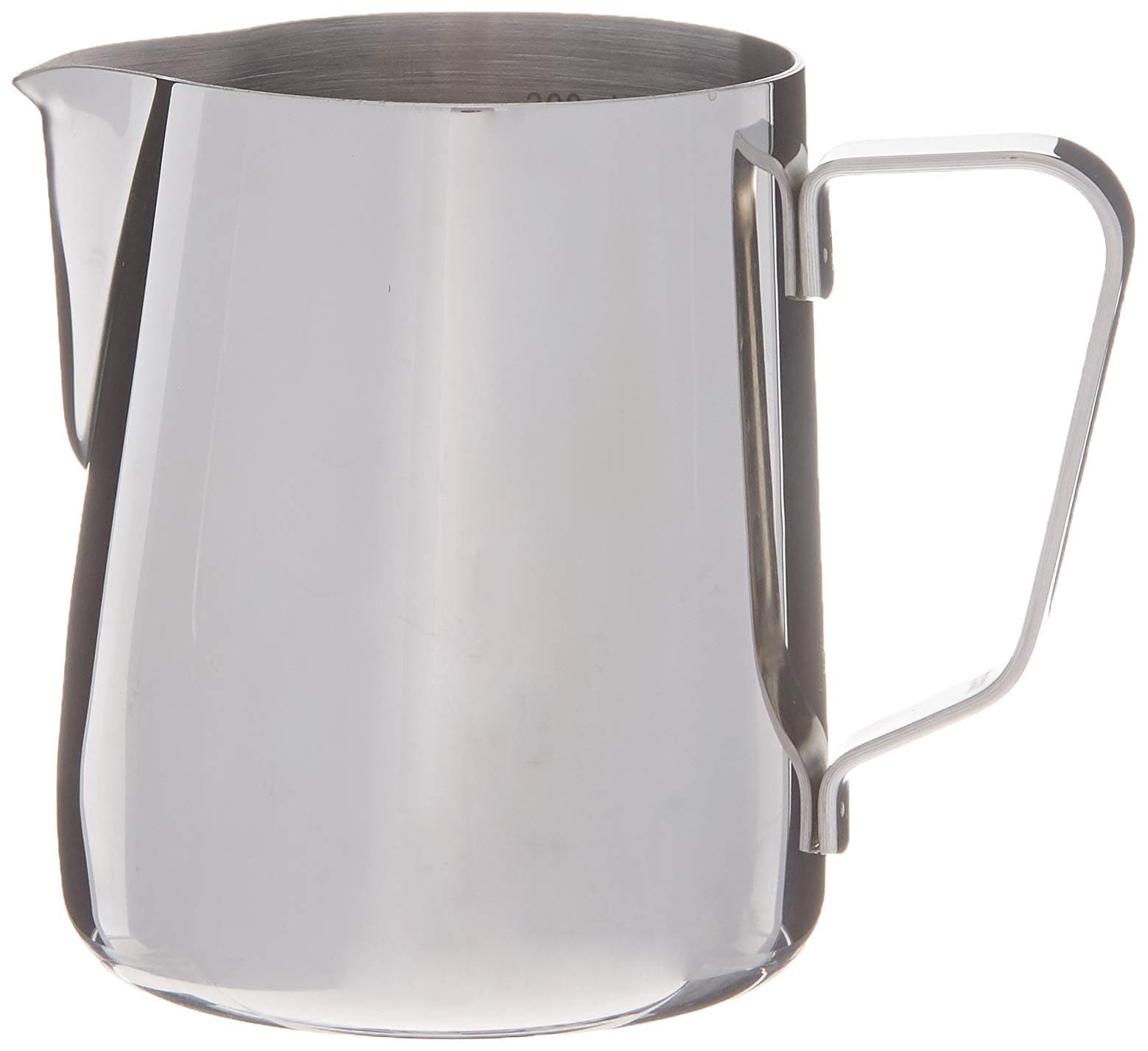 BrewGlobal Rhinoware Professional Milk Pitcher, Stainless Steel 12 oz (RHMJ12OZ)
