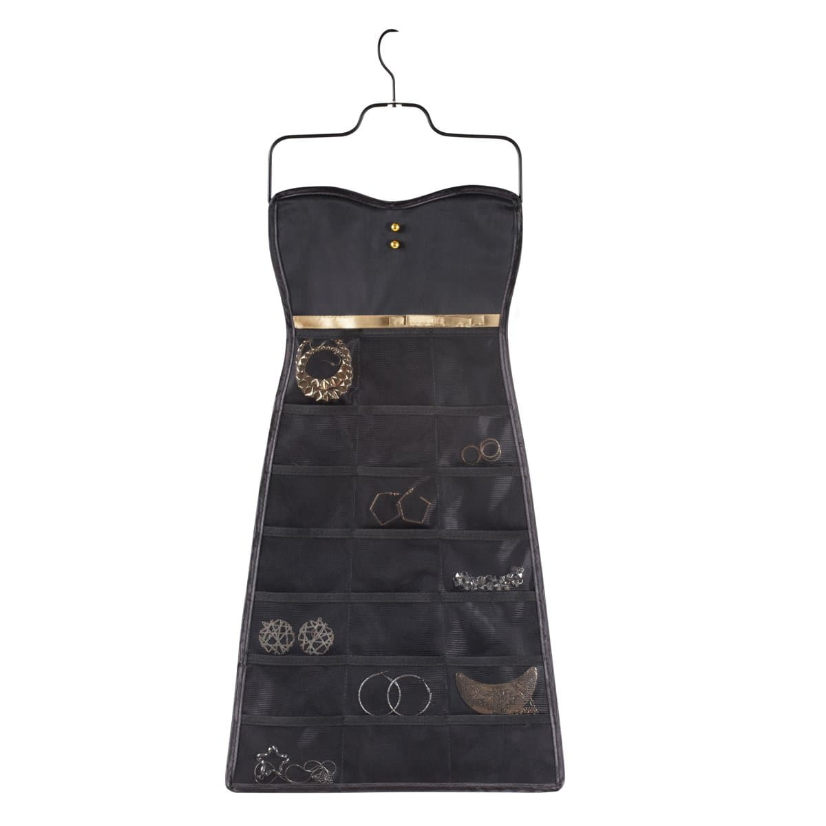 Umbra Bow Dress Jewellery Storage Organiser, Black
