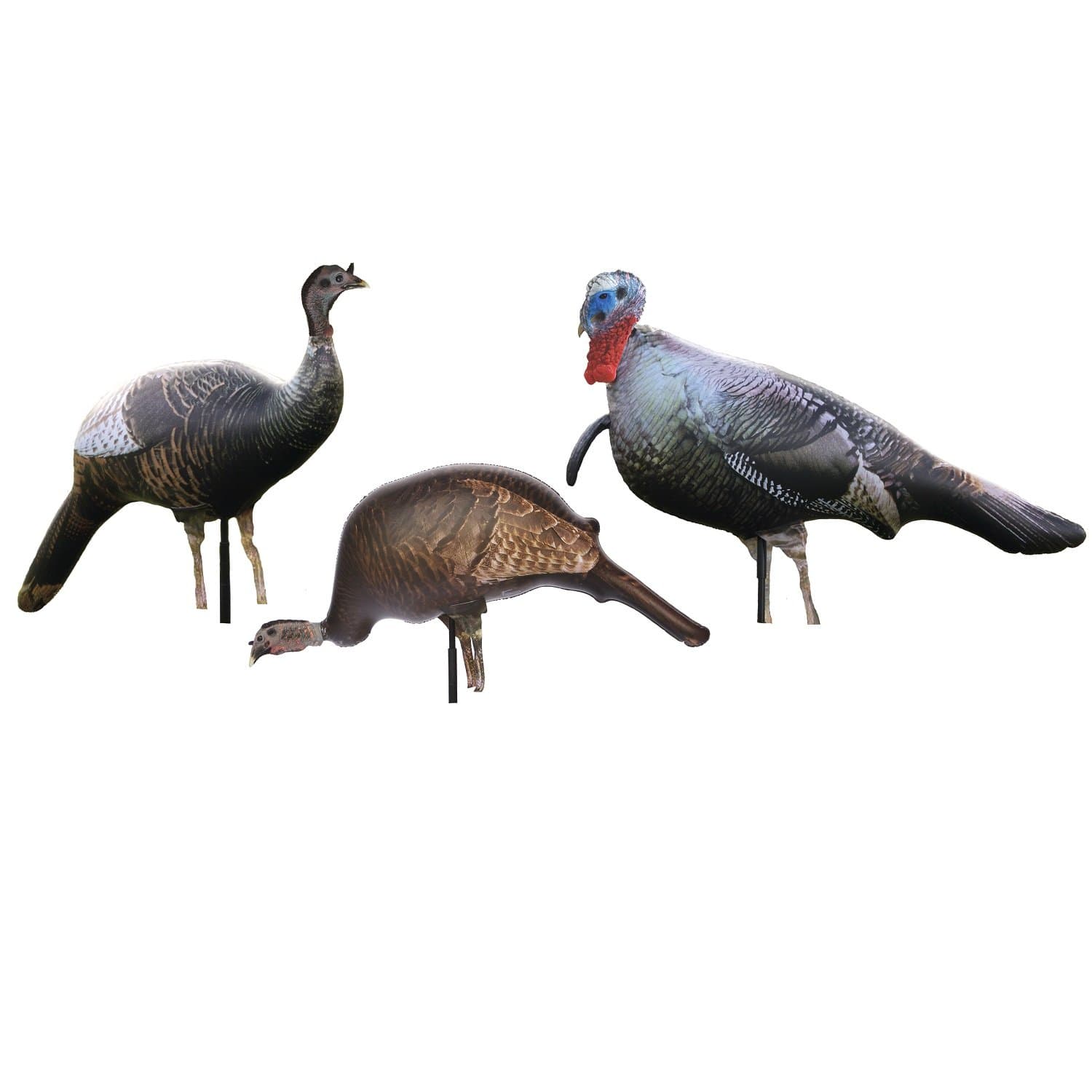 Cherokee Sports Molded Head Decoy Flock Pack 3pk