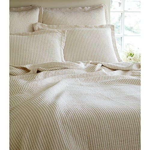 Hudson Matelasse Coverlet Color: Cream, Size: Queen