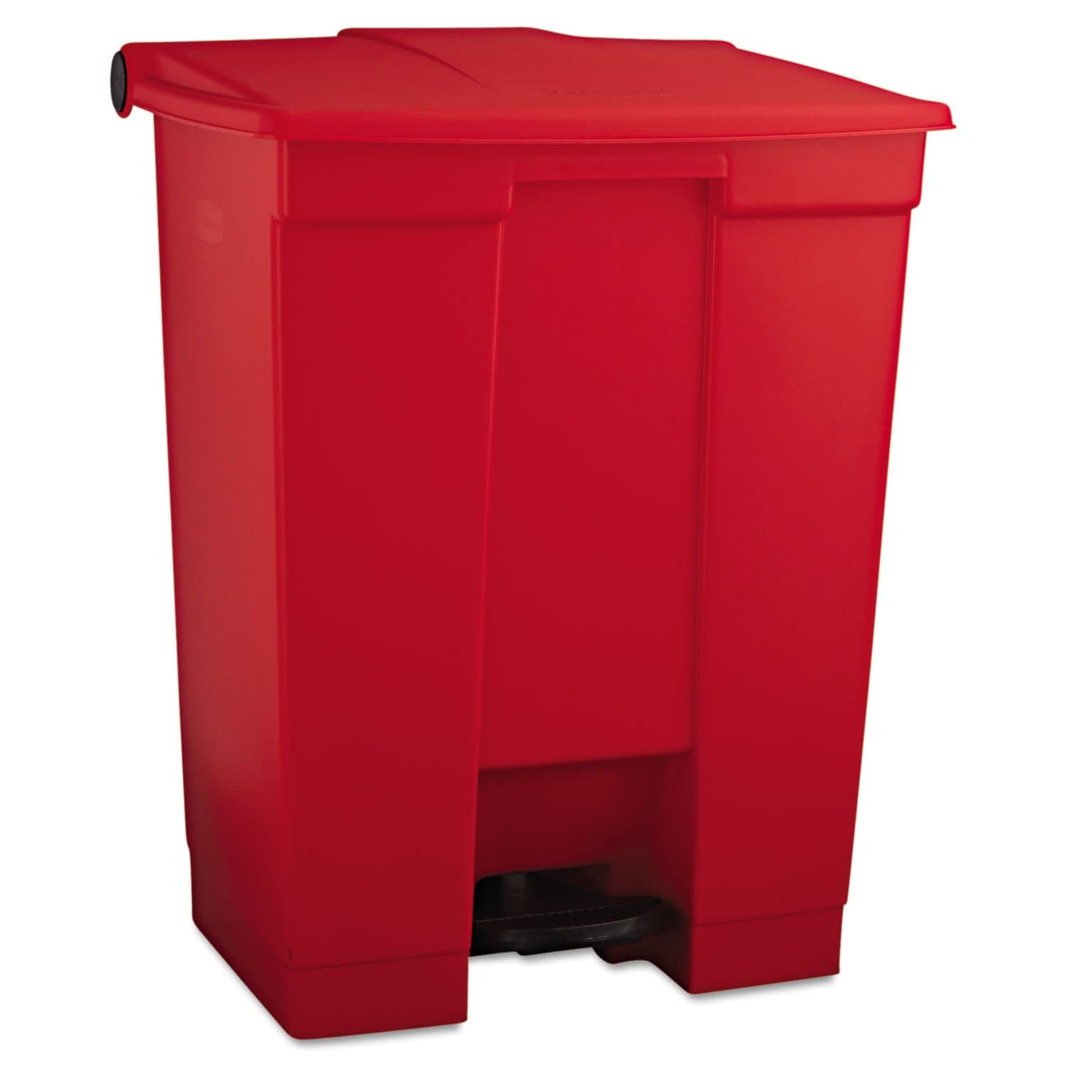 Rubbermaid Commercial Products - FG614500RED -FG614500 Slim Jim Front Step On Trash Can, Red, 18 Gallon