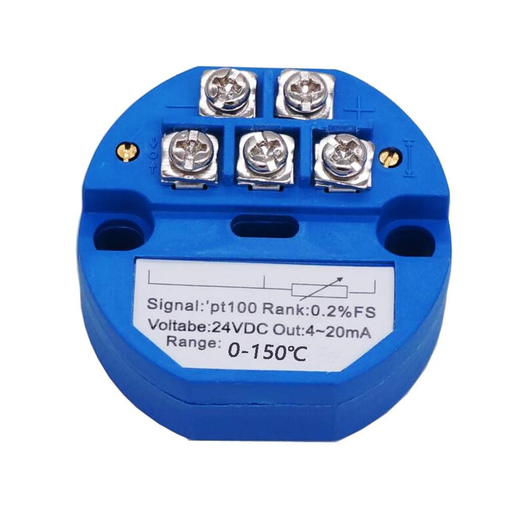 TWTADE / 0~150 Celsius RTD PT100 SBW Temperature Sensor Temperature Transmitter Isolated Detector Module 0~150 Degree - 4-20MA
