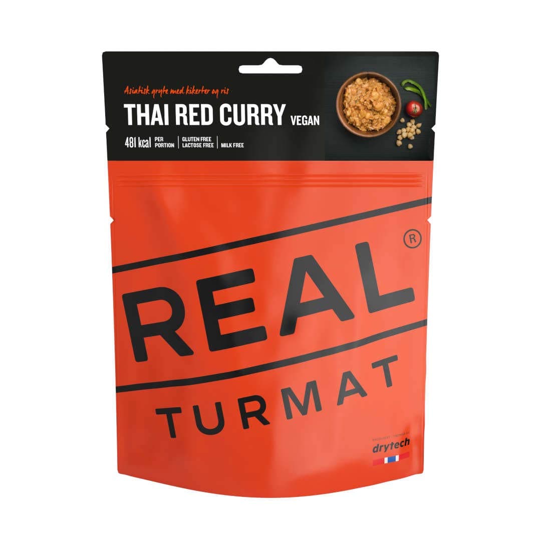 Real Turmat DryTech Outdoor Meal - Thai red Curry
