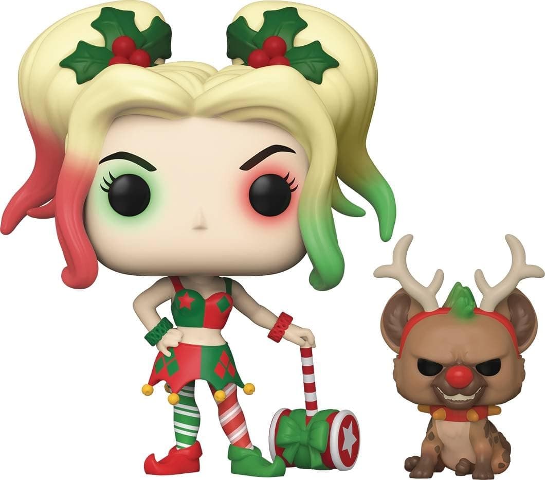 Funko 50656 POP Heroes: DC Holiday - Harley Quinn with Bruce POP!