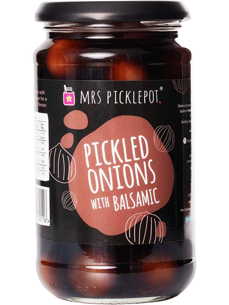 Mrs Picklepot Pickled Onions with Balsamic 440g