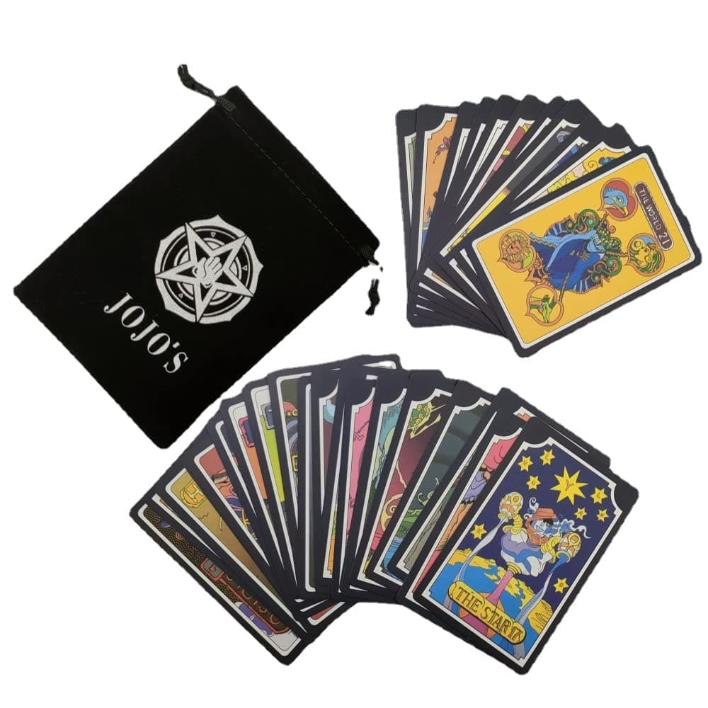 Adventure Anime Tarot, 31 JoJo Anime Tarot Cards JoJo Bizarre Adventure Board Game Divination Entertainment Party Board Game