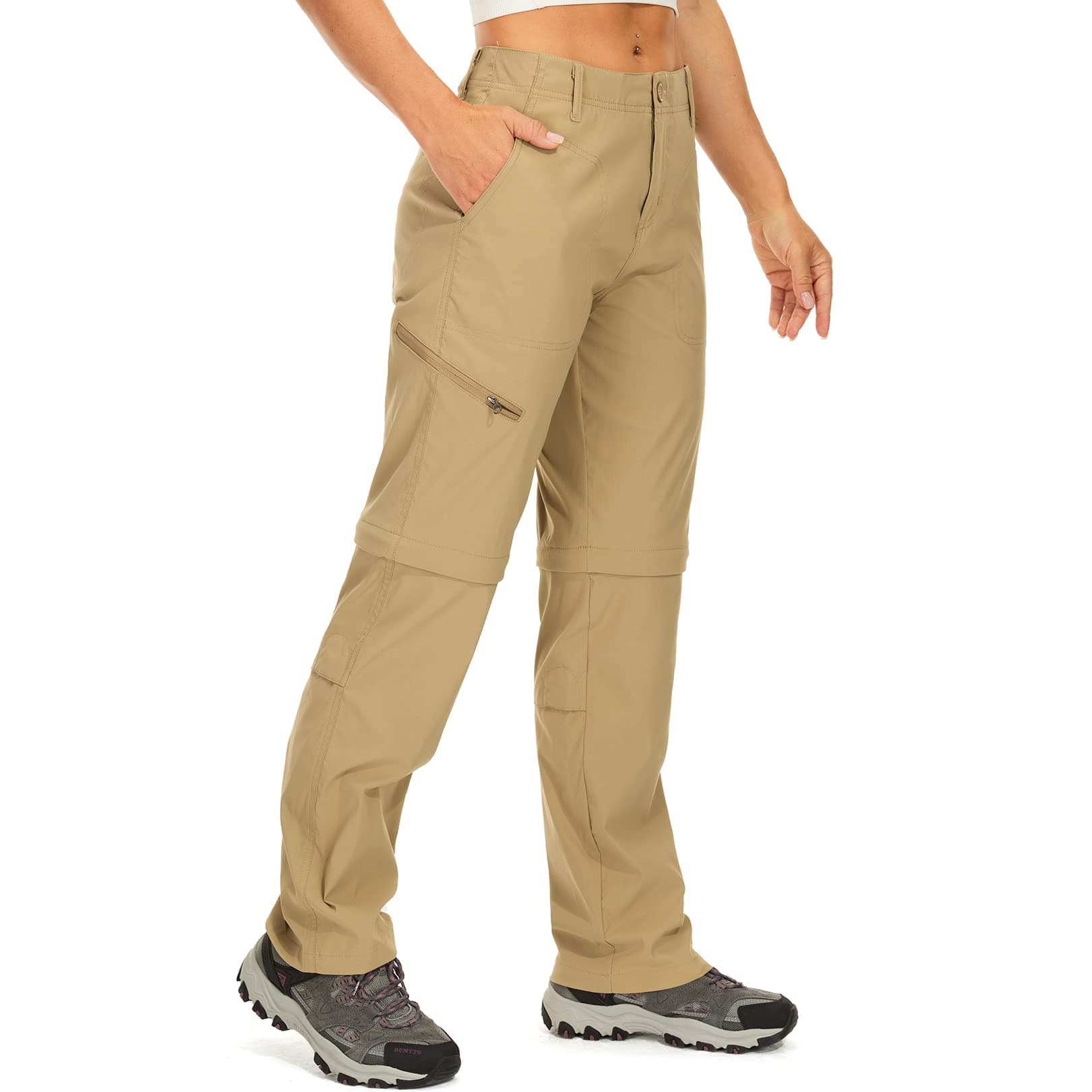 Women's Hiking Pants Convertible Zip Off Lightweight Quick Dry Outdoor Travel Camping Safari fising Pants