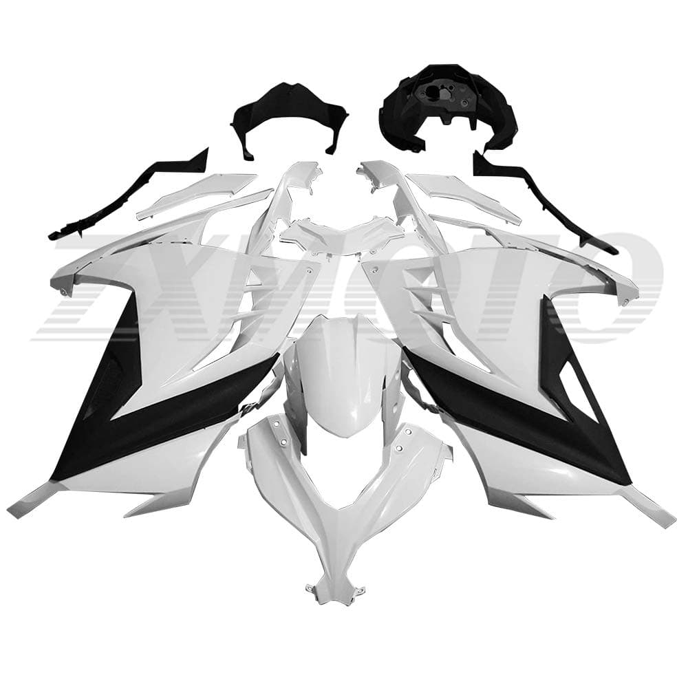 ZXMOTO Unpainted Motorcycle Fairing Kit Fit For 2013 2014 2015 2016 2017 Kawasaki NINJA 300 EX300 EX300A EX300B/NINJA 250 2013-2015,ABS Plastics Bodywork Fairings