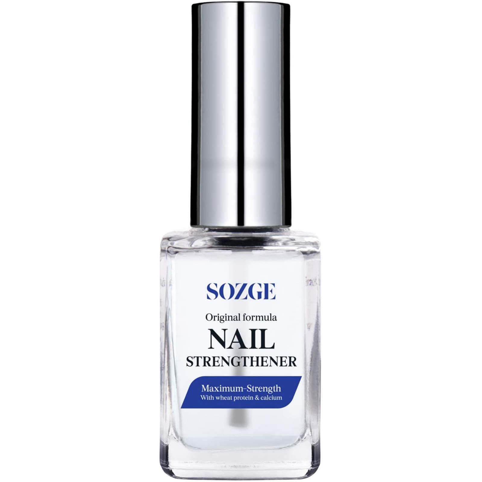 Nail Strengthener for Treating Weak, Damaged Nails, Promotes Growth, Use as a Top Coat or Base Coat