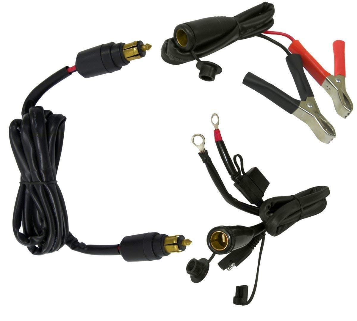 EK1-115 Black Universal Bike-2-Bike Jump Start Kit