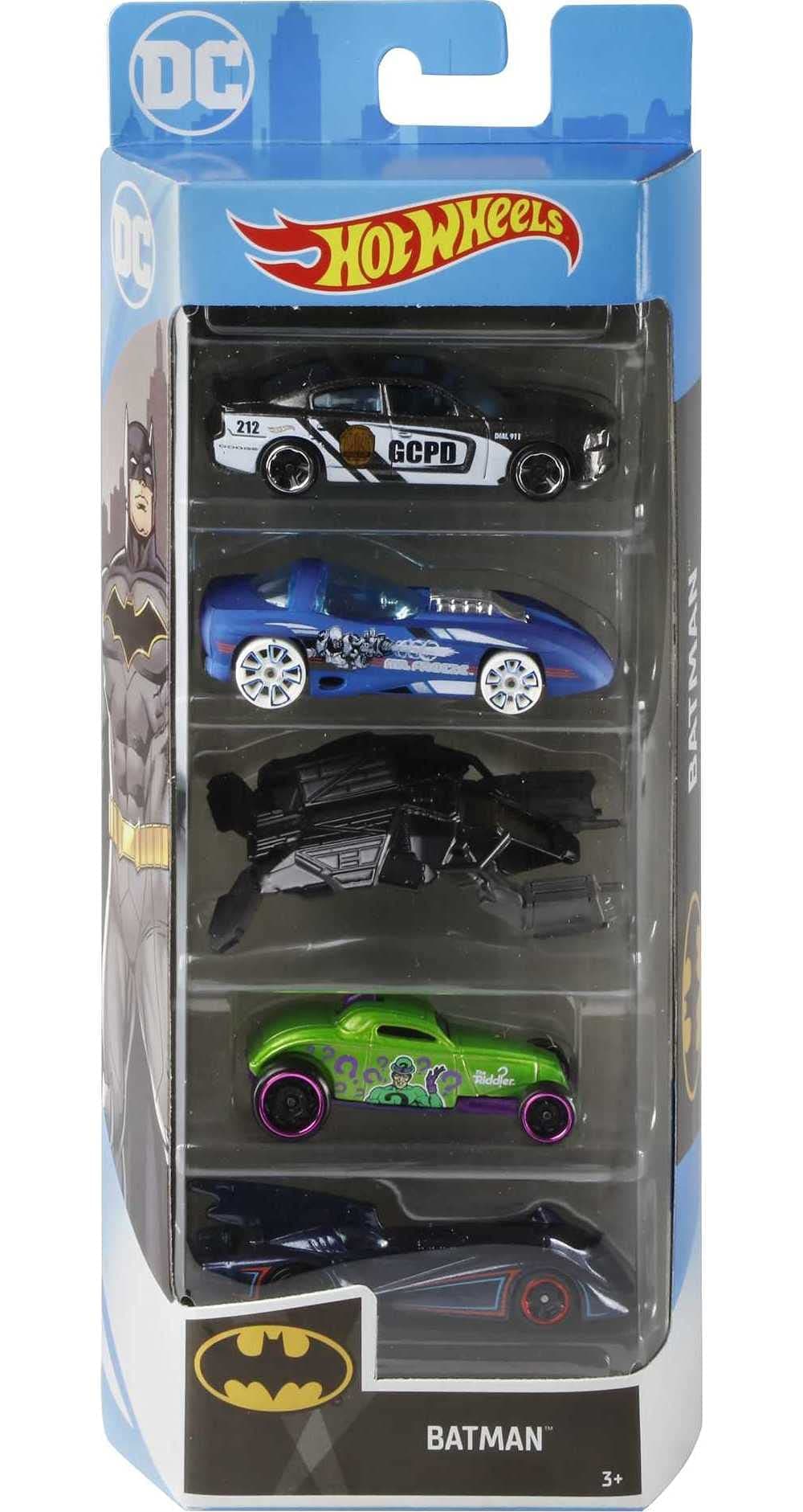 Batman Vehicles, 5-Pack