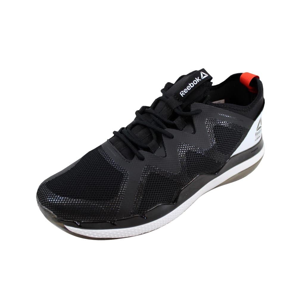 Reebok BS7278 Men's LES Mills Bodypump 100 Ultra 4.0 Shoe, Black/Carotene/White