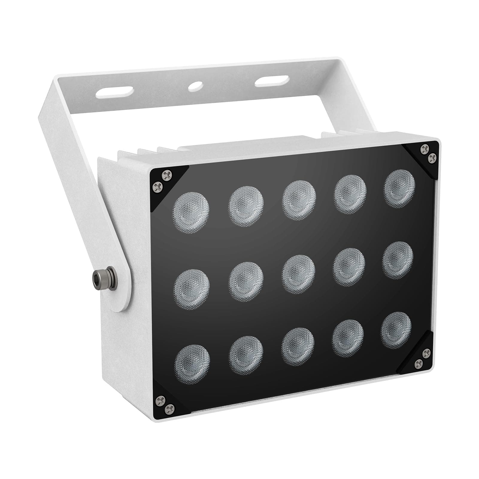 Univivi IR Illuminator 15 LEDs 90 Degree Wide Angle IR Lights for Night Vision IP67 Waterproof 850nm Infrared Light for Security Surveillance Camera Indoor&Outdoor