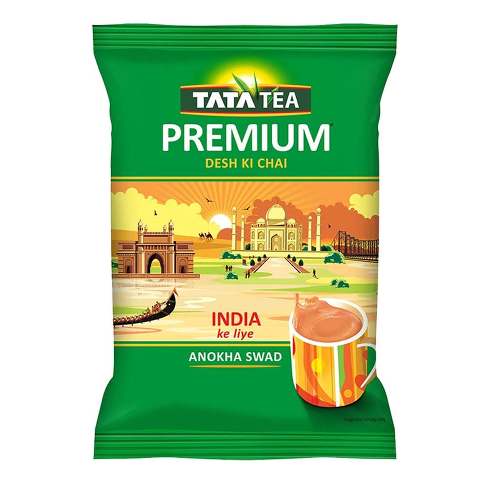 Tata Tea Premium 500g, Desh Ki Chai, Unique Blend Crafted For Chai Lovers Across India, Black Tea, Loose Leaves