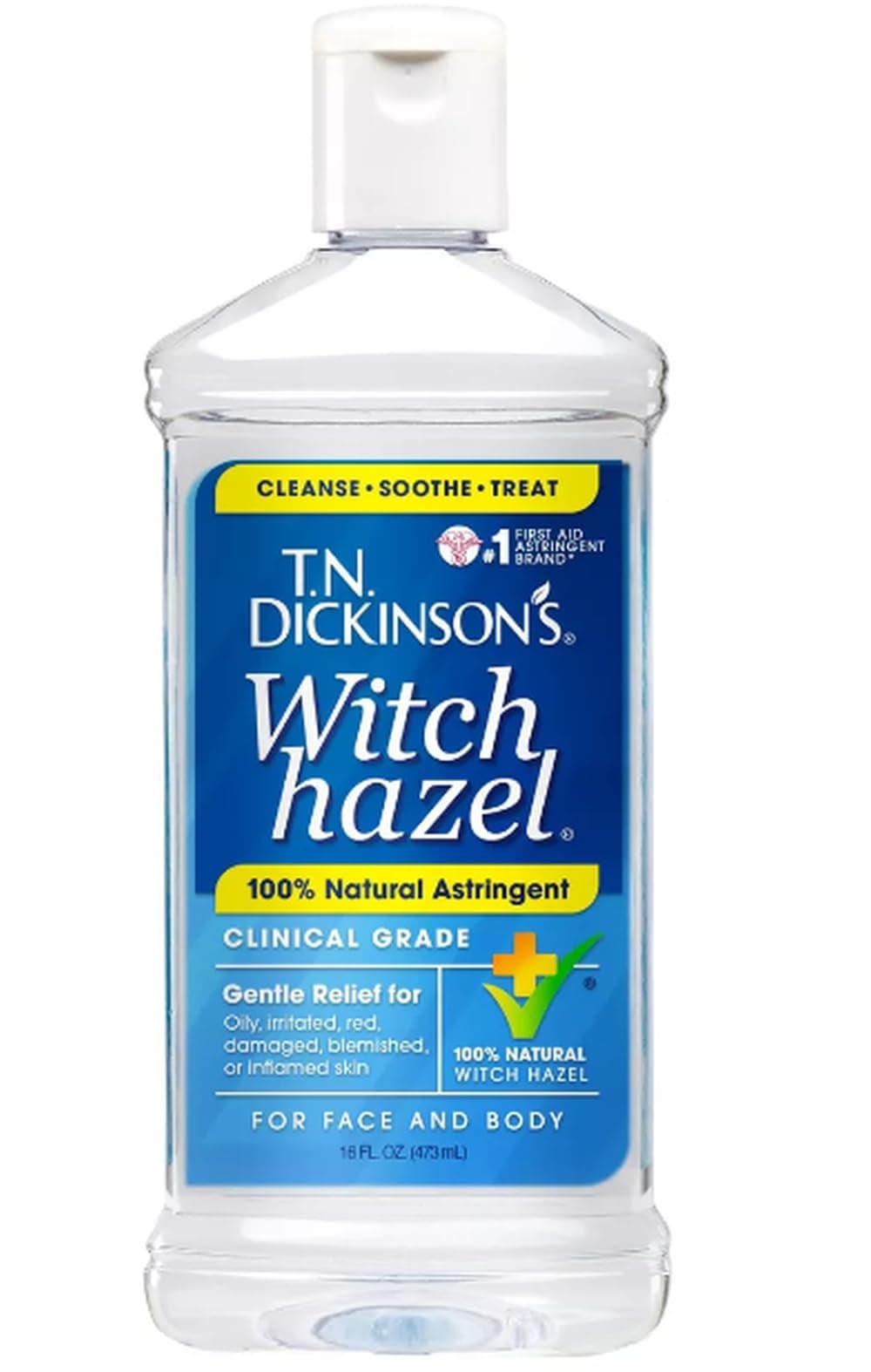 Witch Hazel Natural Astringent - 16oz. Bottle