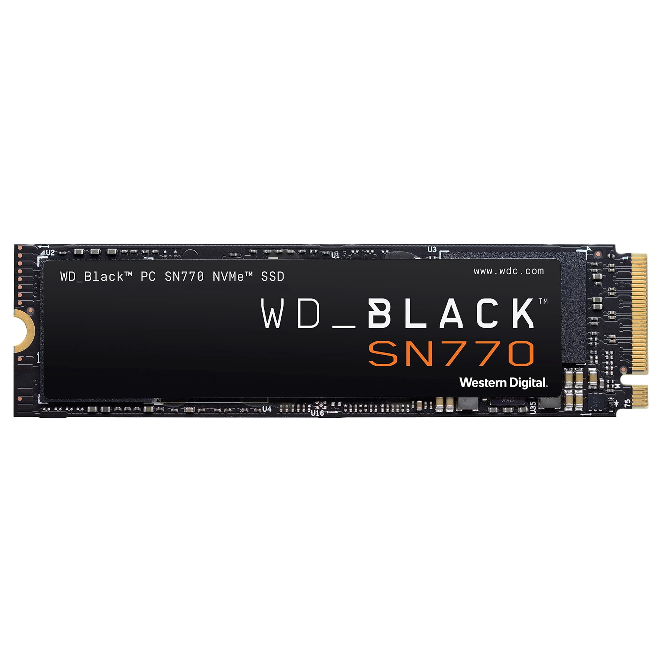 Western Digital WD_BLACK SN770 1TB M.2 2280 Game Drive PCIe Gen4 NVMe up to 5150 MB/s