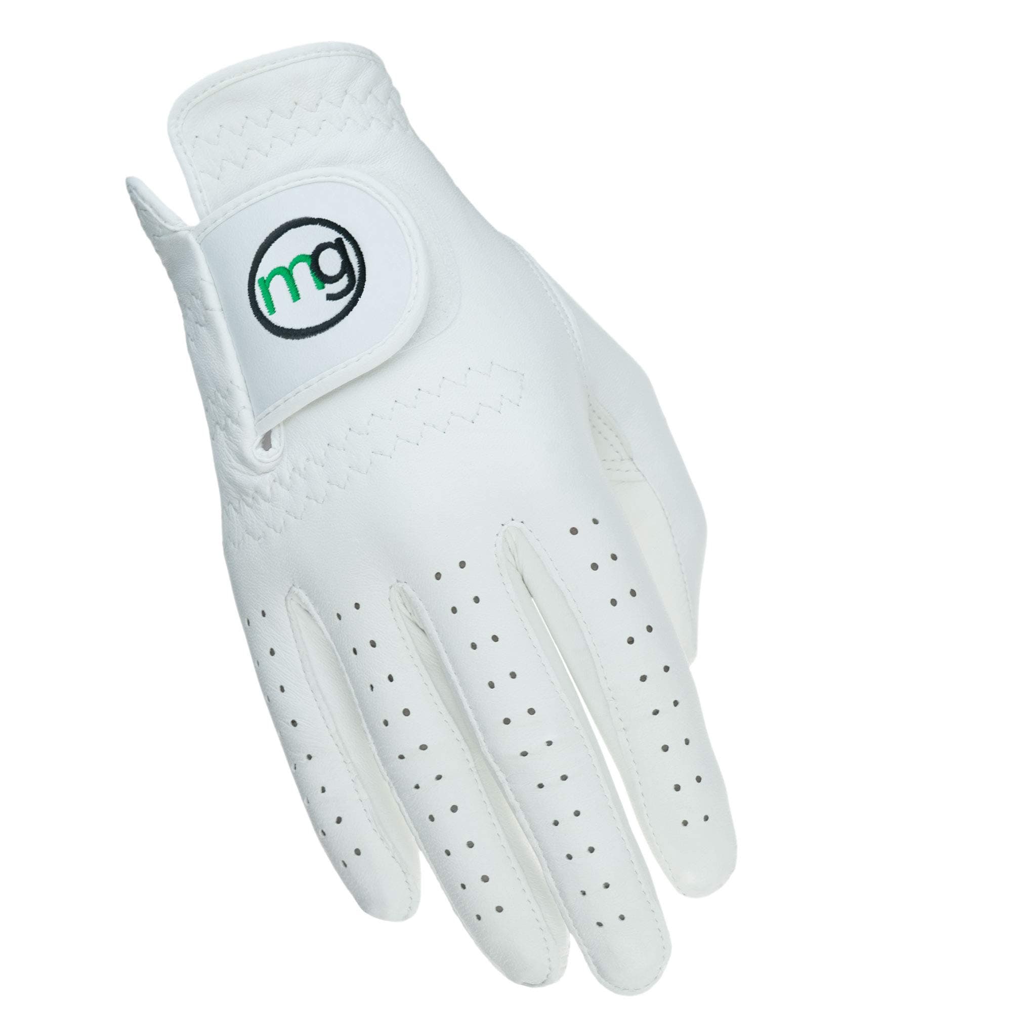 MG GolfMens Glove DynaGrip All-Cabretta Leather (Regular Sizes)