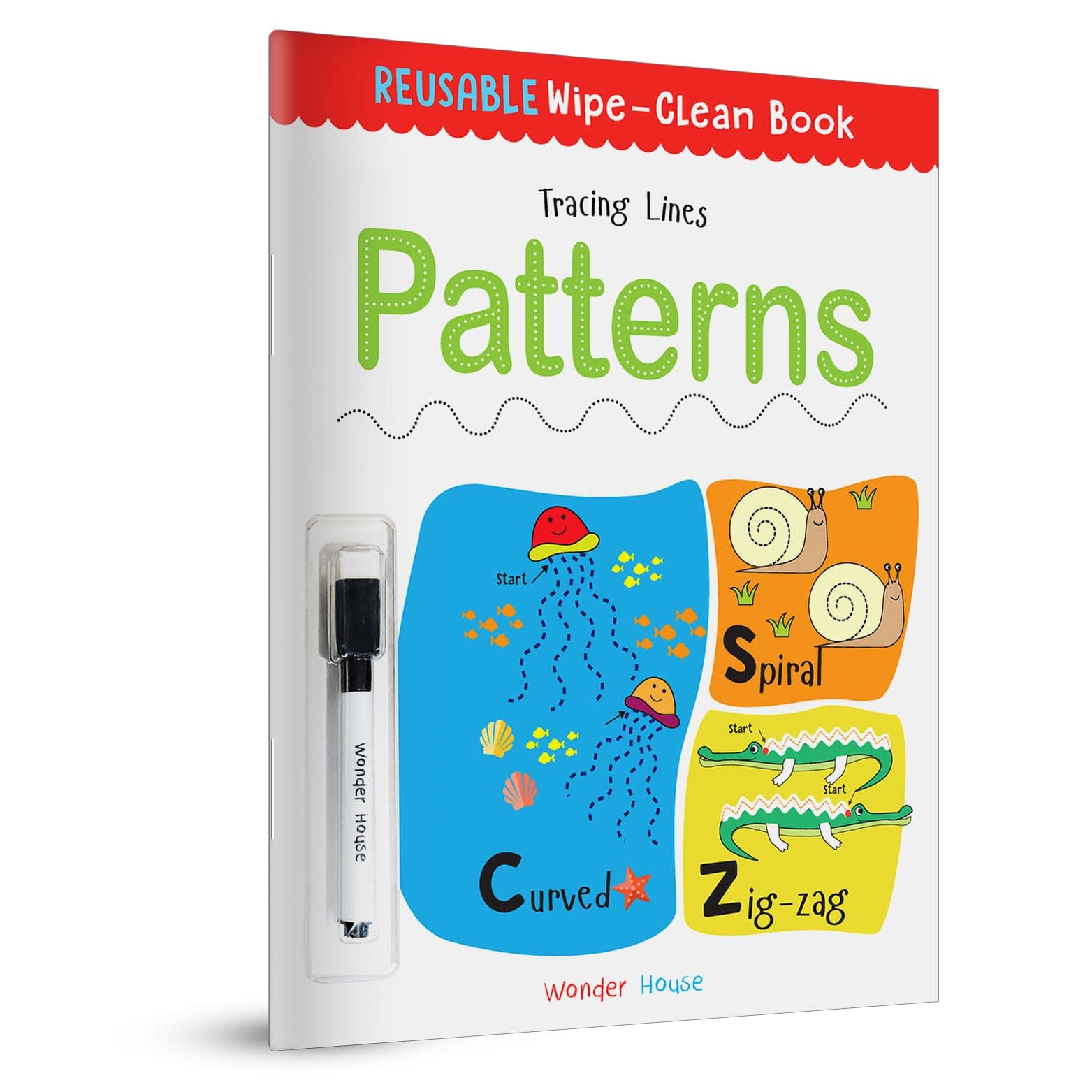 Line Tracing Patterns – Practice Drawing and Tracing Lines and Shapes: Pre-Writing Skills Workbook for Kids with Fun Patterns and Activities | Develop Fine Motor Control and Hand-Eye Coordination | Ages 3–5 Years (Writing Fun Series) | Hours of Learning time