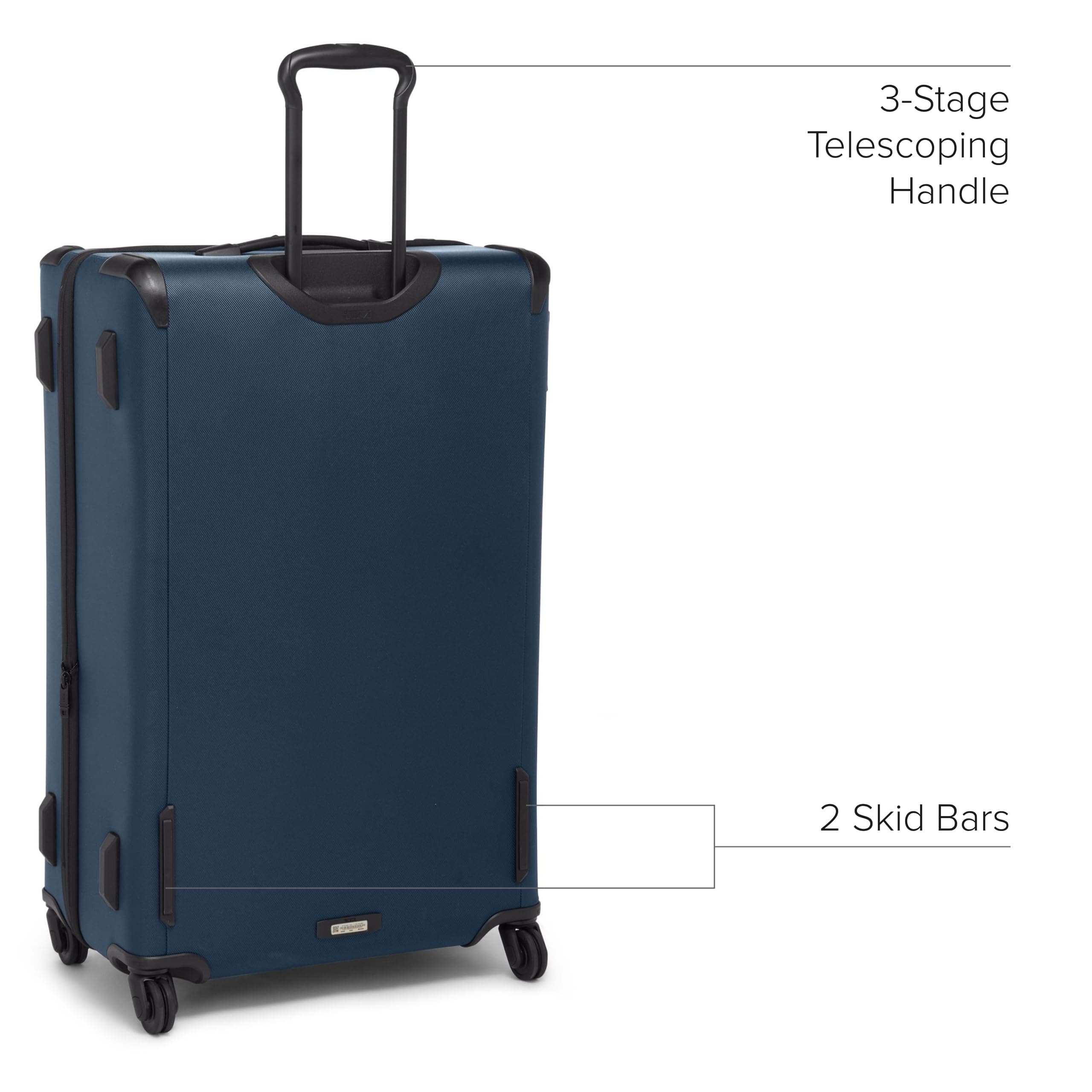 TUMI - Aerotour 4 Wheel Expandable Luggage - Men's and Women's Lightweight Business and Leisure Travel Suitcase - 31" Extended Trip Expandable Packing Case, Navy