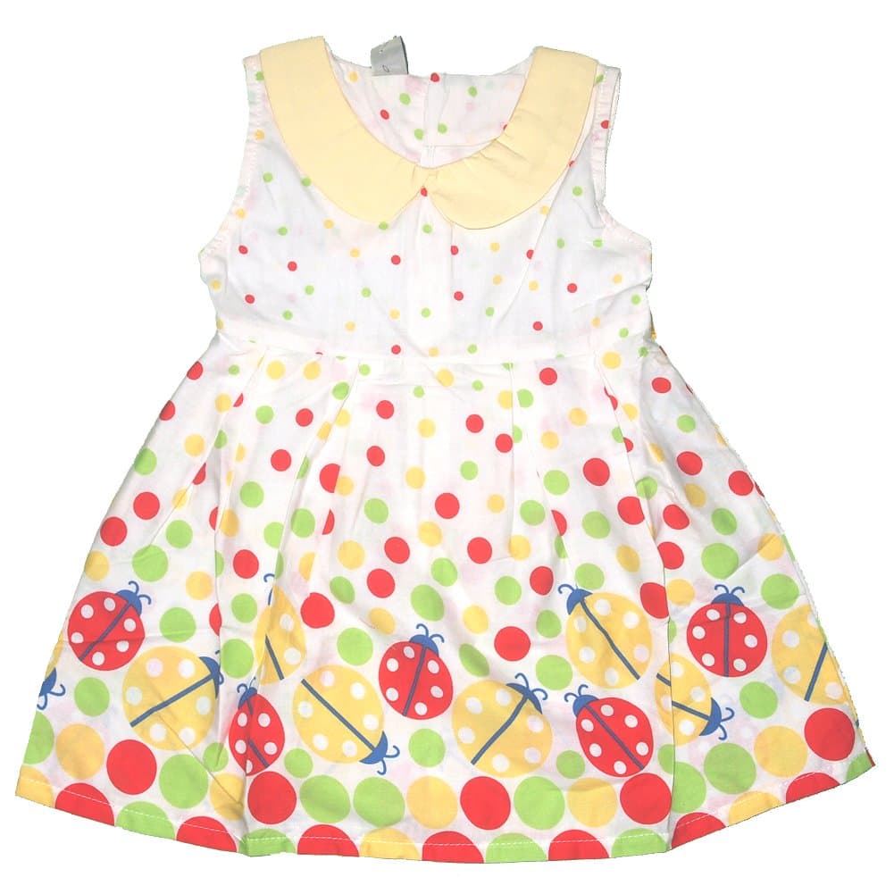 Toddler Baby Girls Hello Kitty Sleeveless Dresses (Label 4 / Age 3-4Y) Yellow