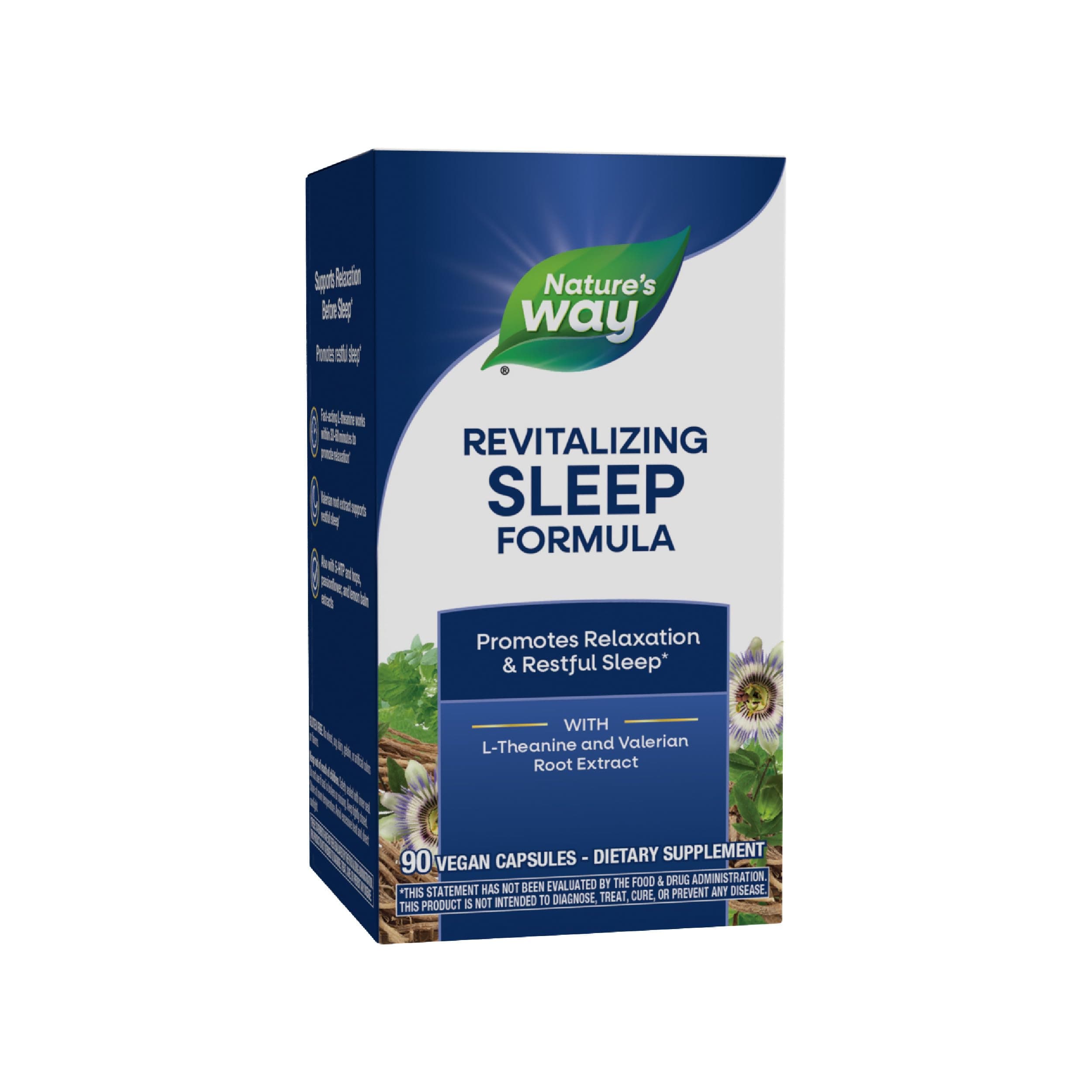 Enzymatic Therapy Revitalizing Sleep Formula, 90 Veg Capsules