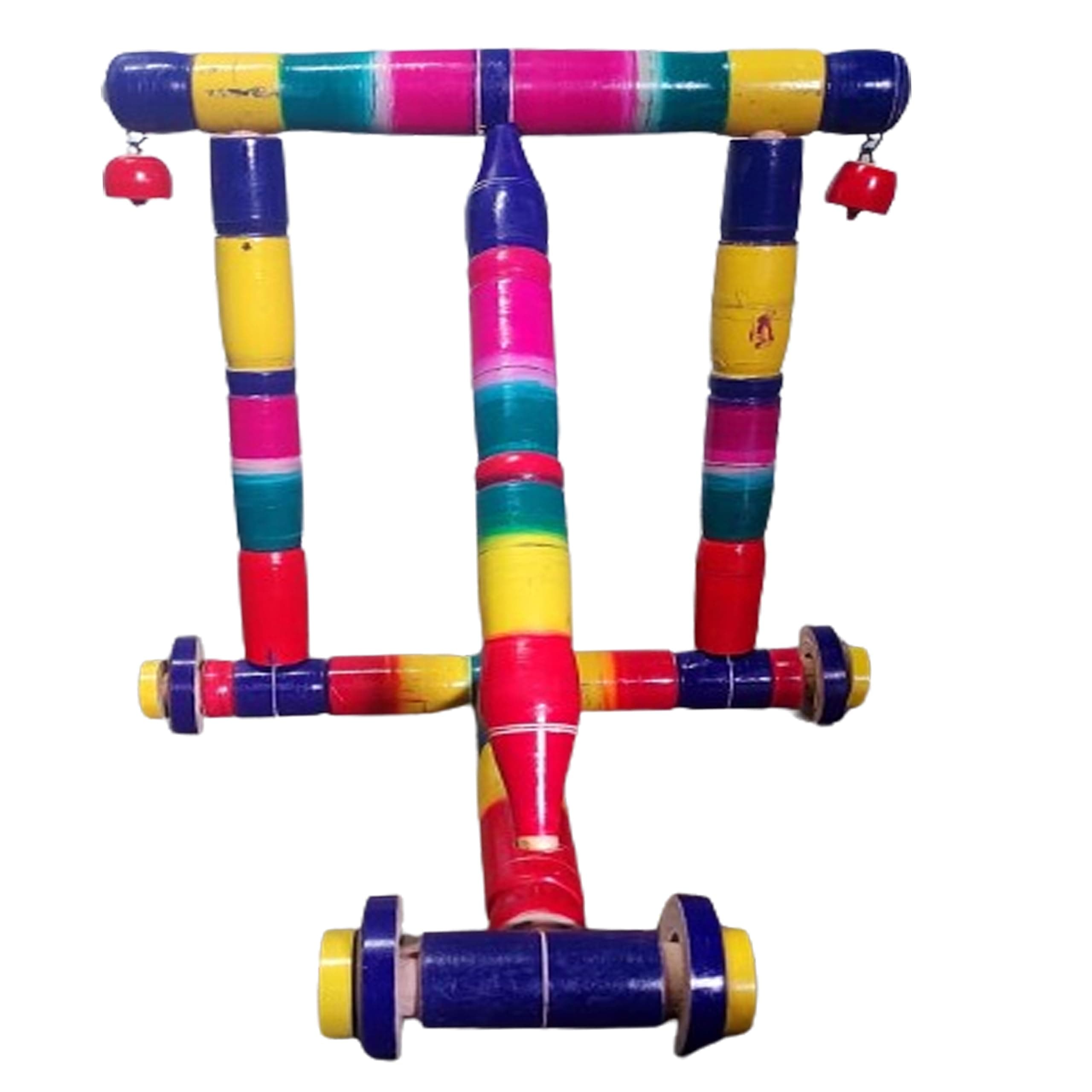 Baby Wooden Walker- Traditional Wooden Walker for Babies- First Step Activity Walker for Kids Perfect Age for 6 Months & Above