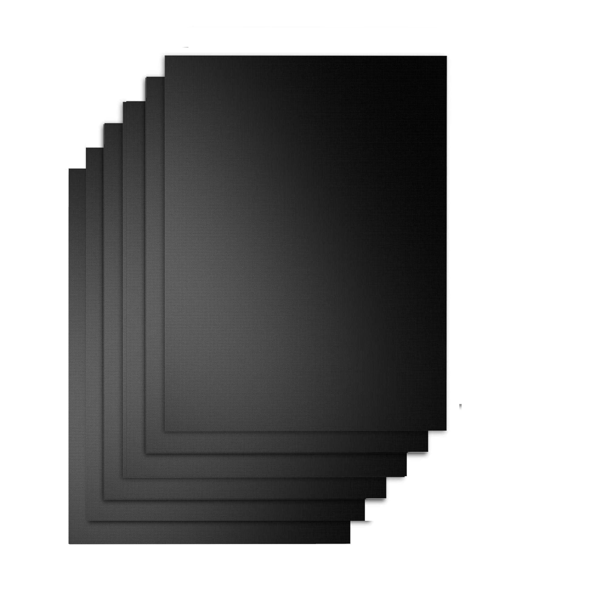 BBQ Grill Mat, Non-Stick Grill Cooking Mat Teflon Reusable Barbecue Baking Mats, Heavy Duty,Easy to Clean - Works on Electric Grill Gas Charcoal BBQ (6X(33X40) cm)