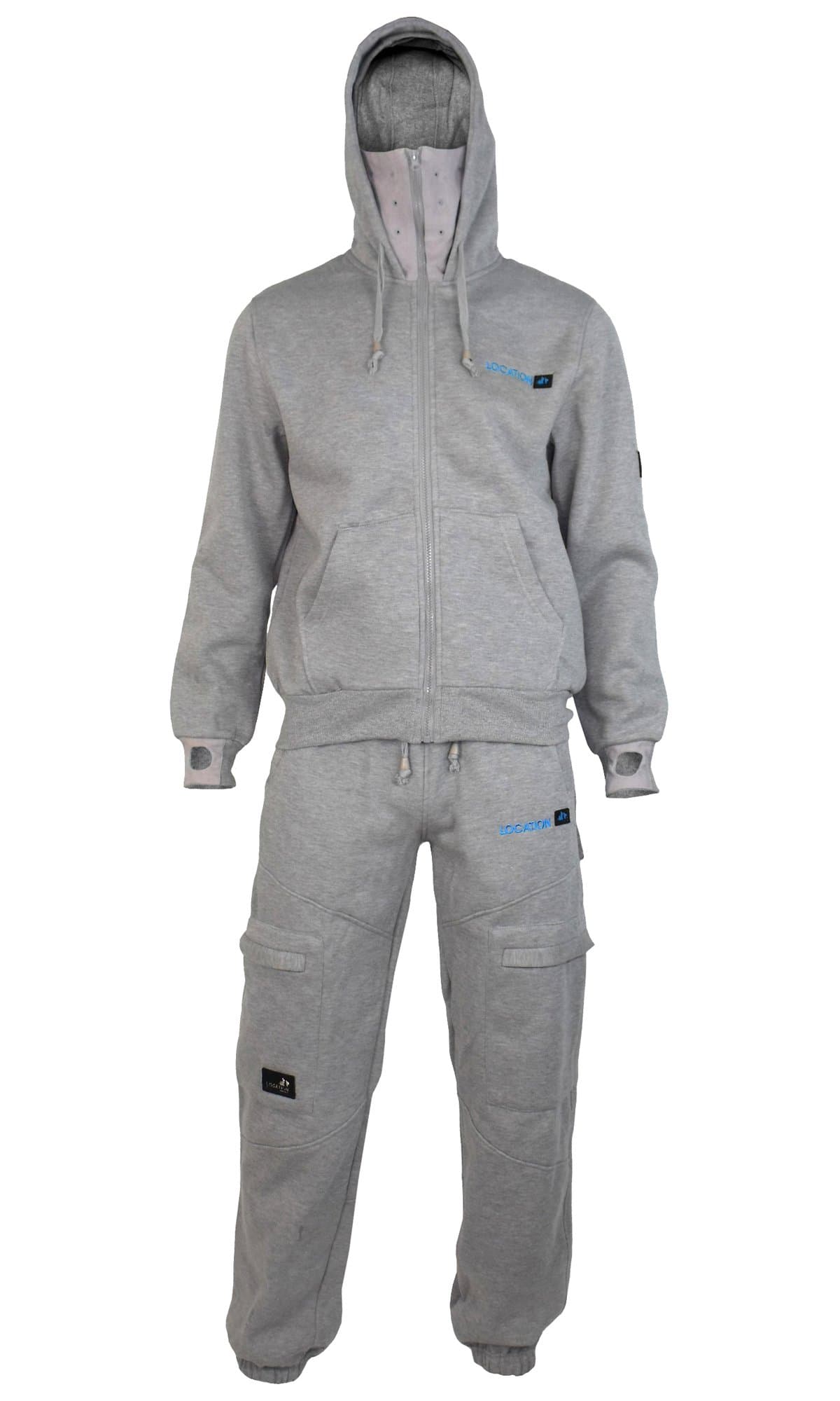 Location Mens Boys Full Fleece Tracksuit Pant Hoodie Hoody Training Jogging New
