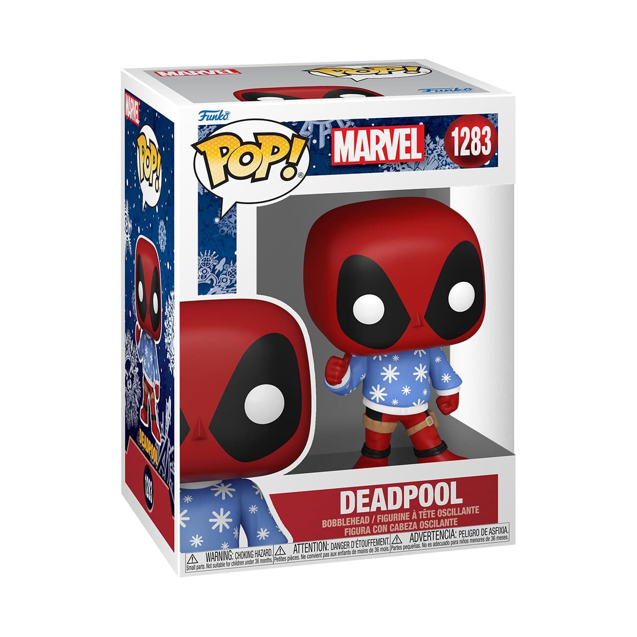 Pop! Marvel: Holiday - Deadpool - (SWTR) - Marvel Comics - Collectable Vinyl Figure - Gift Idea - Official Merchandise - Toys for Kids & Adults - Movies Fans - Model Figure for Collectors