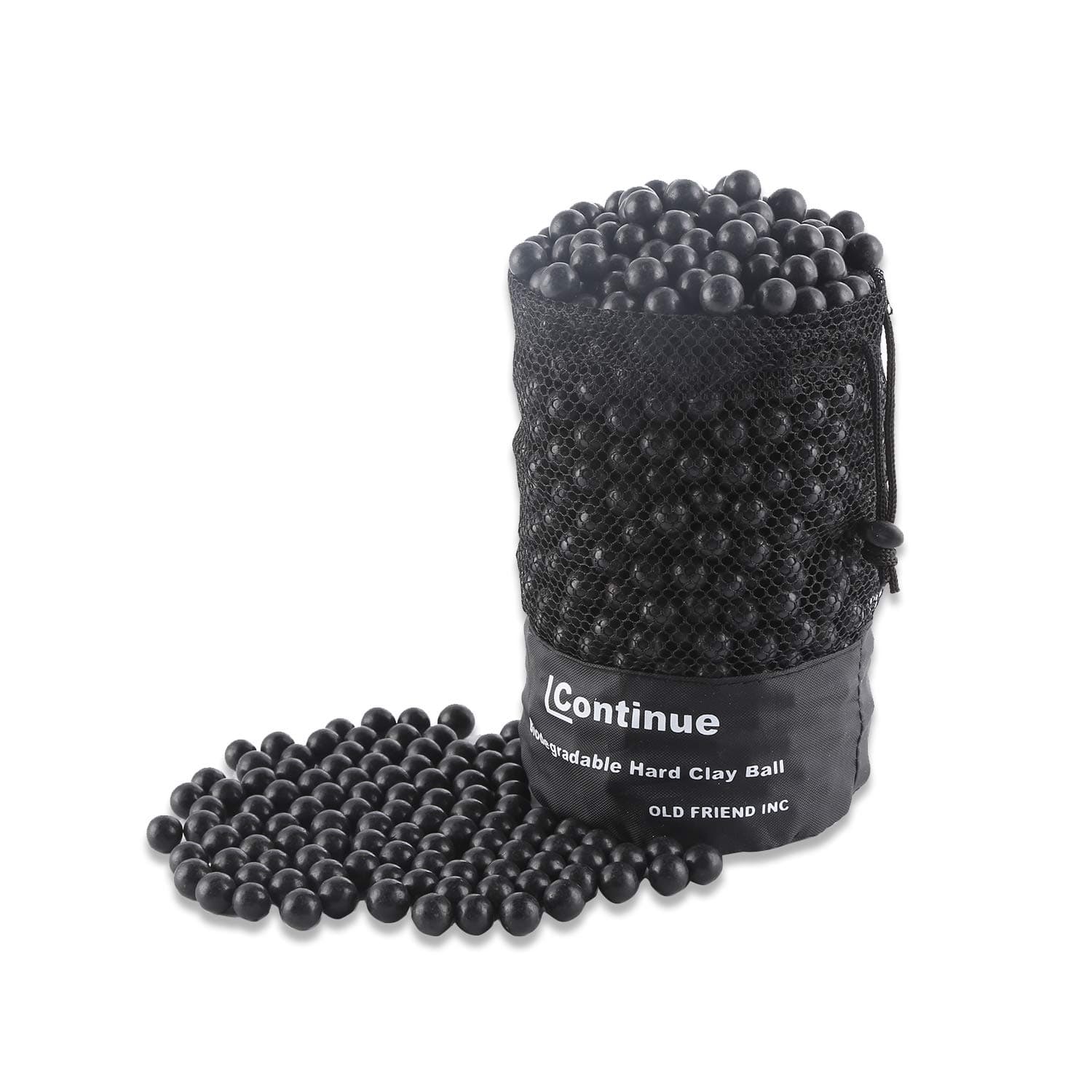 Slingshot Ammo About 1000 PCS,1/2''(About 13mm),Biodegradable Hard Clay Ball