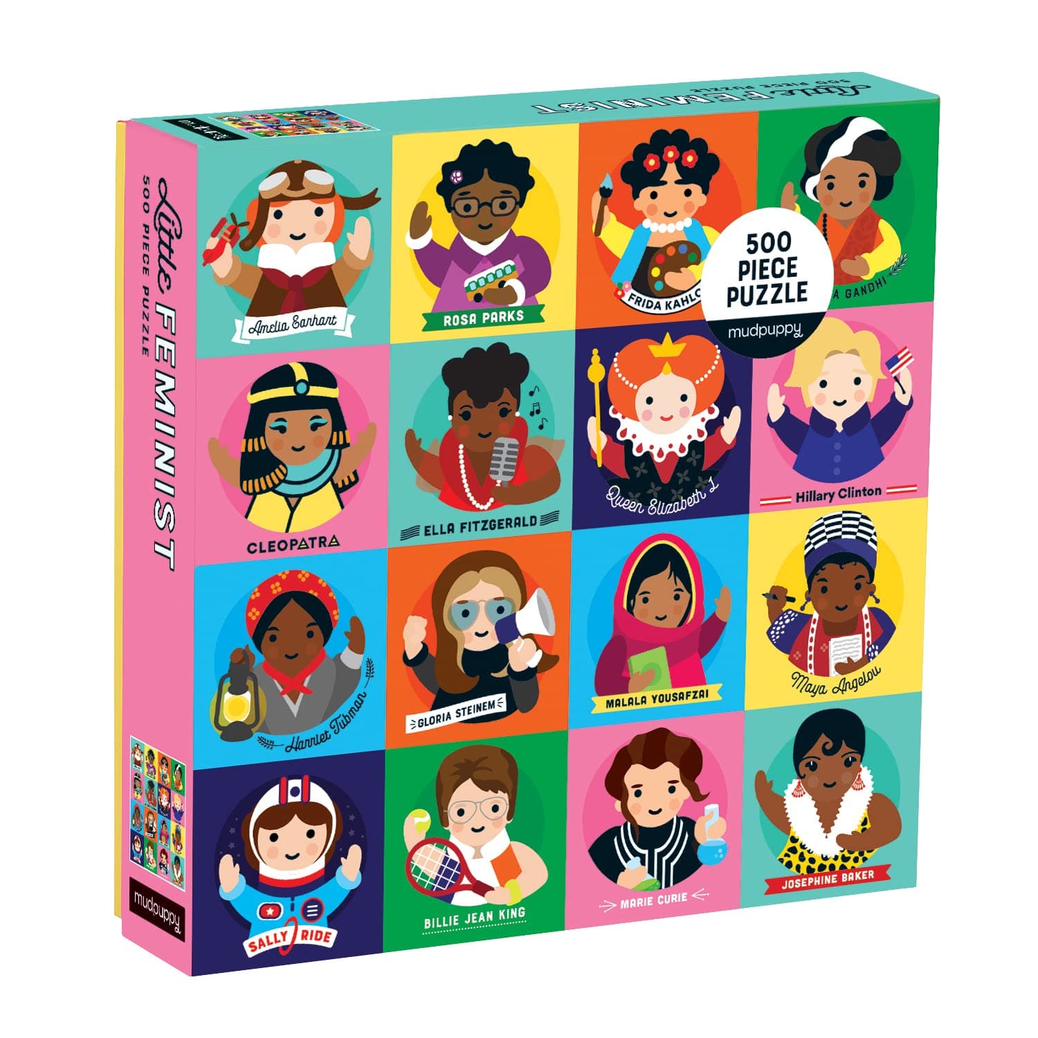 Little Feminist 500 Piece Family Puzzle, Feminists