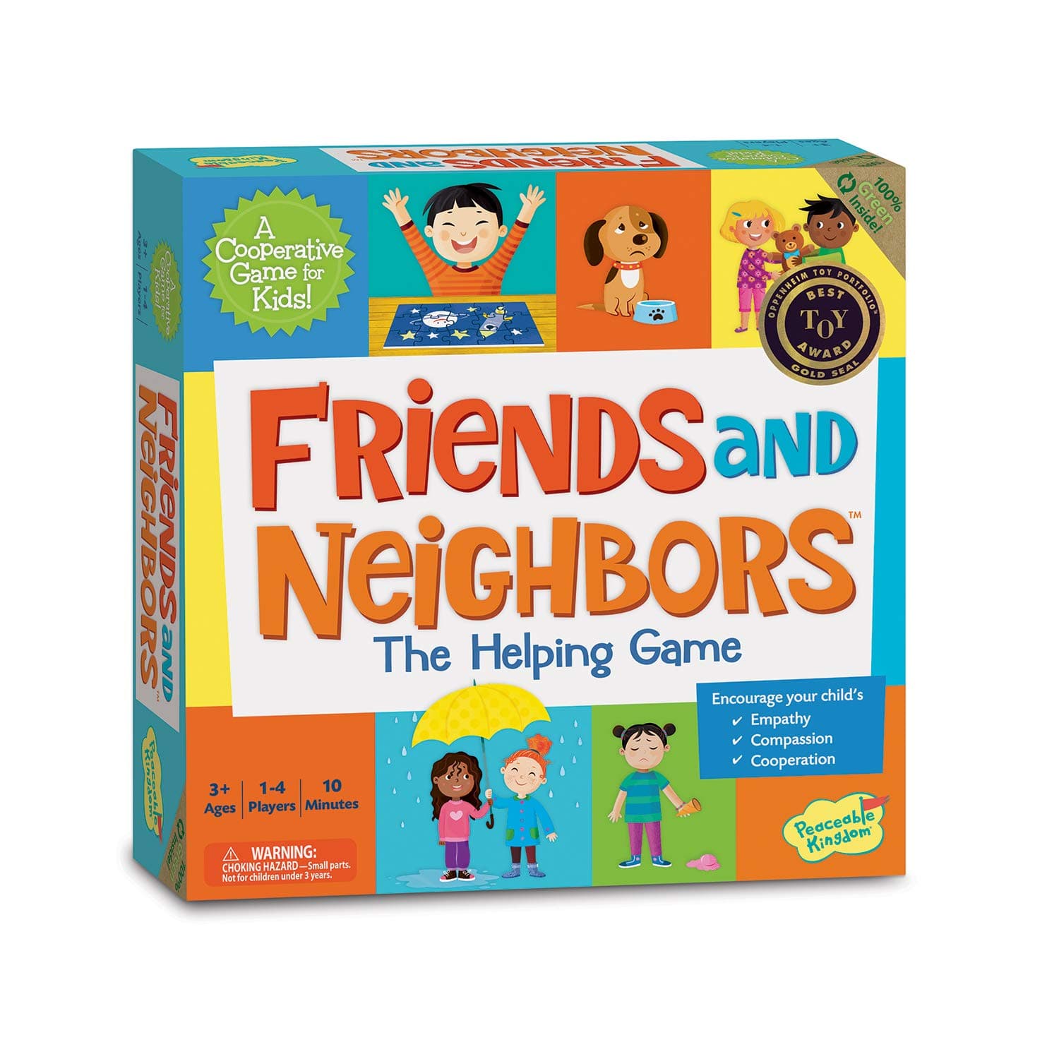 Friends and Neighbors: The Helping Game Emotional Development Cooperative Game for Kids