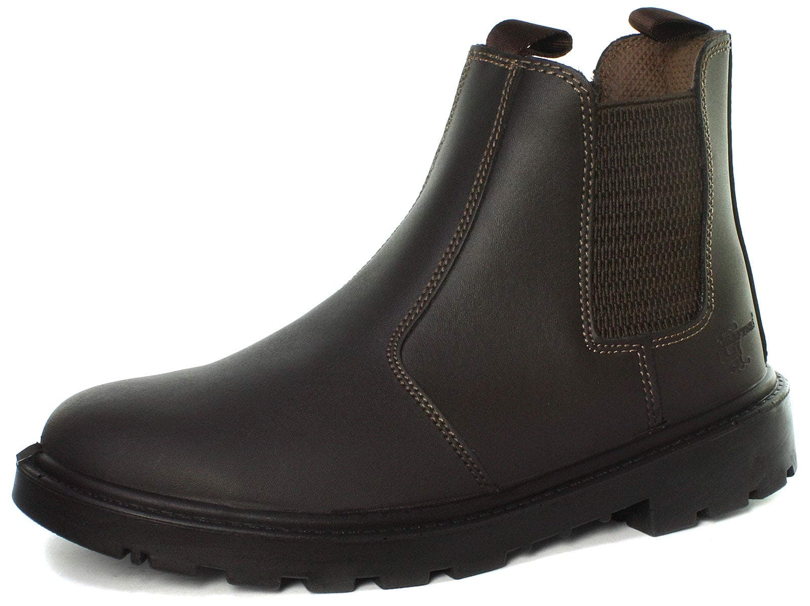 Grafters Mens Grinder Safety Twin Gusset Leather Dealer Boots