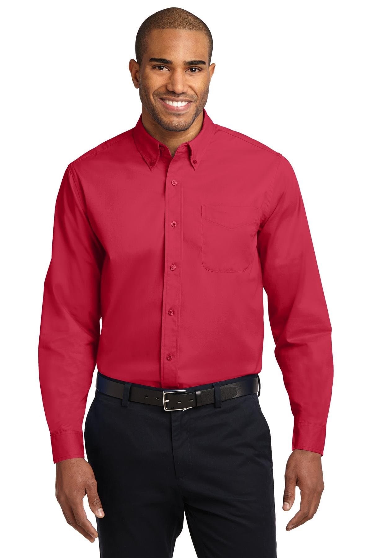 Port Authority Long Sleeve Easy Care Shirt (S608) Available in 27 Colors